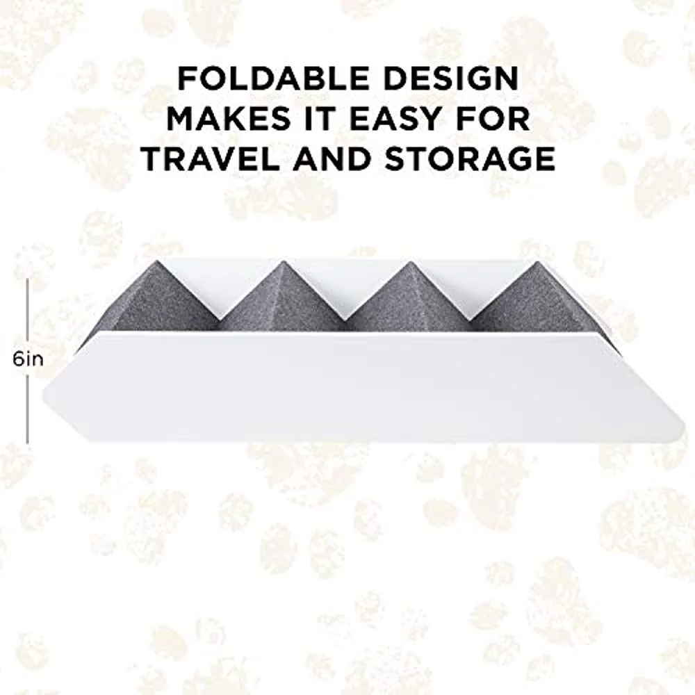 Arf Pets Wood Dog Stairs, High Beds Ramp Adjustment Wide Pet Steps, For Cat and Dogs