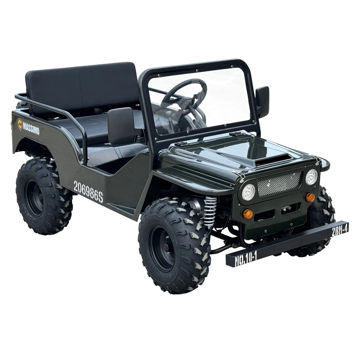 Massimo Mini 125 | 4 Stroke 9HP 2WD (Go Kart) (Green)