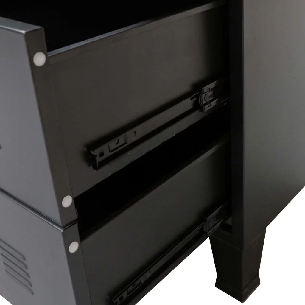 MABOTO Chest of Drawers Metal Industrial Style 30.7
