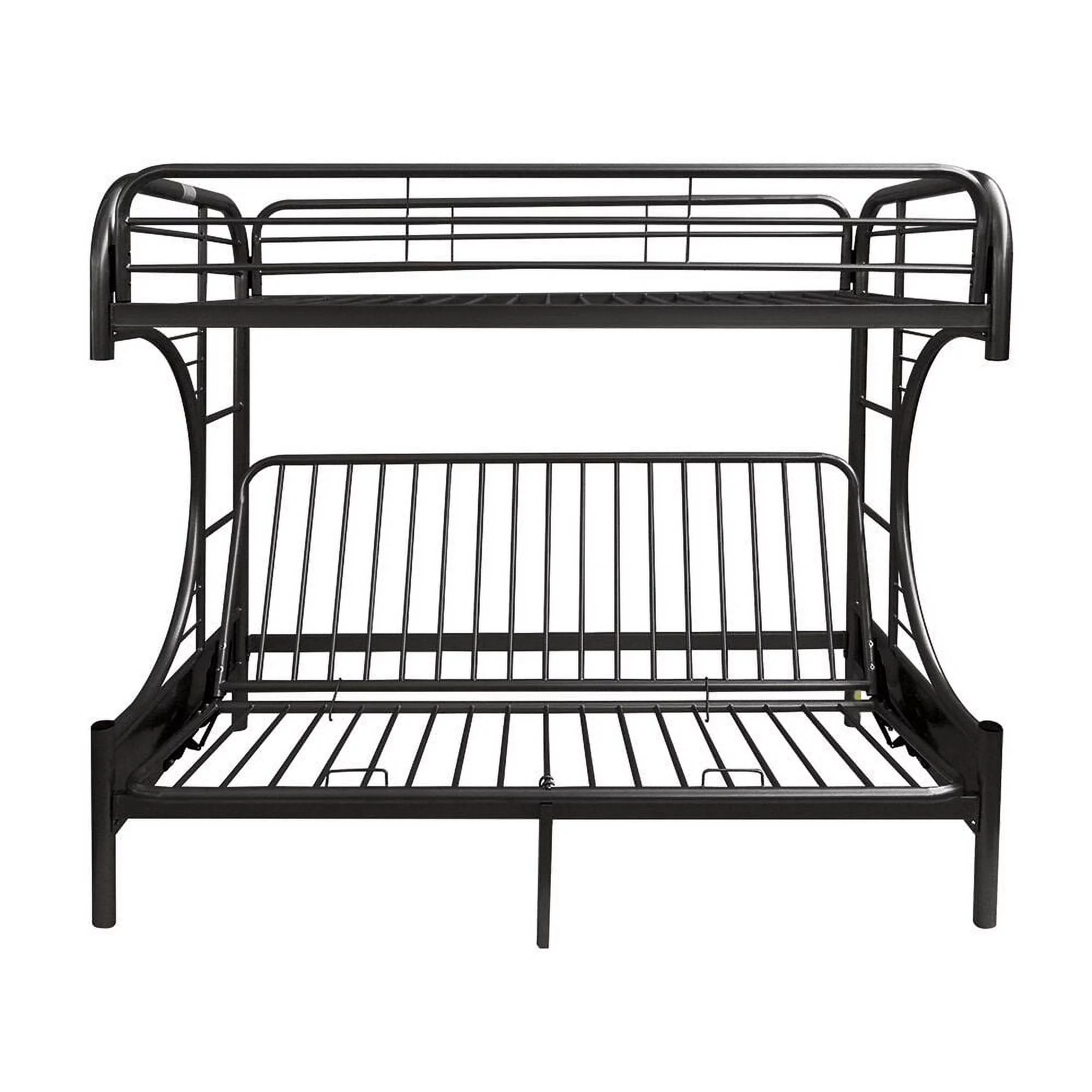 ACME Eclipse Twin/Full/Futon Bunk Bed in Black