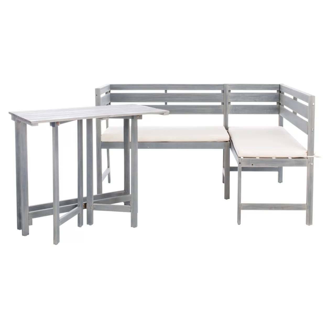 Safavieh Wilton 2 Piece Outdoor Balcony Modern Corner Lounge Set