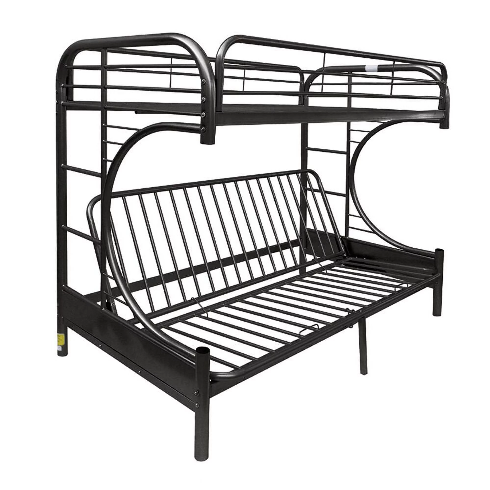ACME Eclipse Twin/Full/Futon Bunk Bed in Black