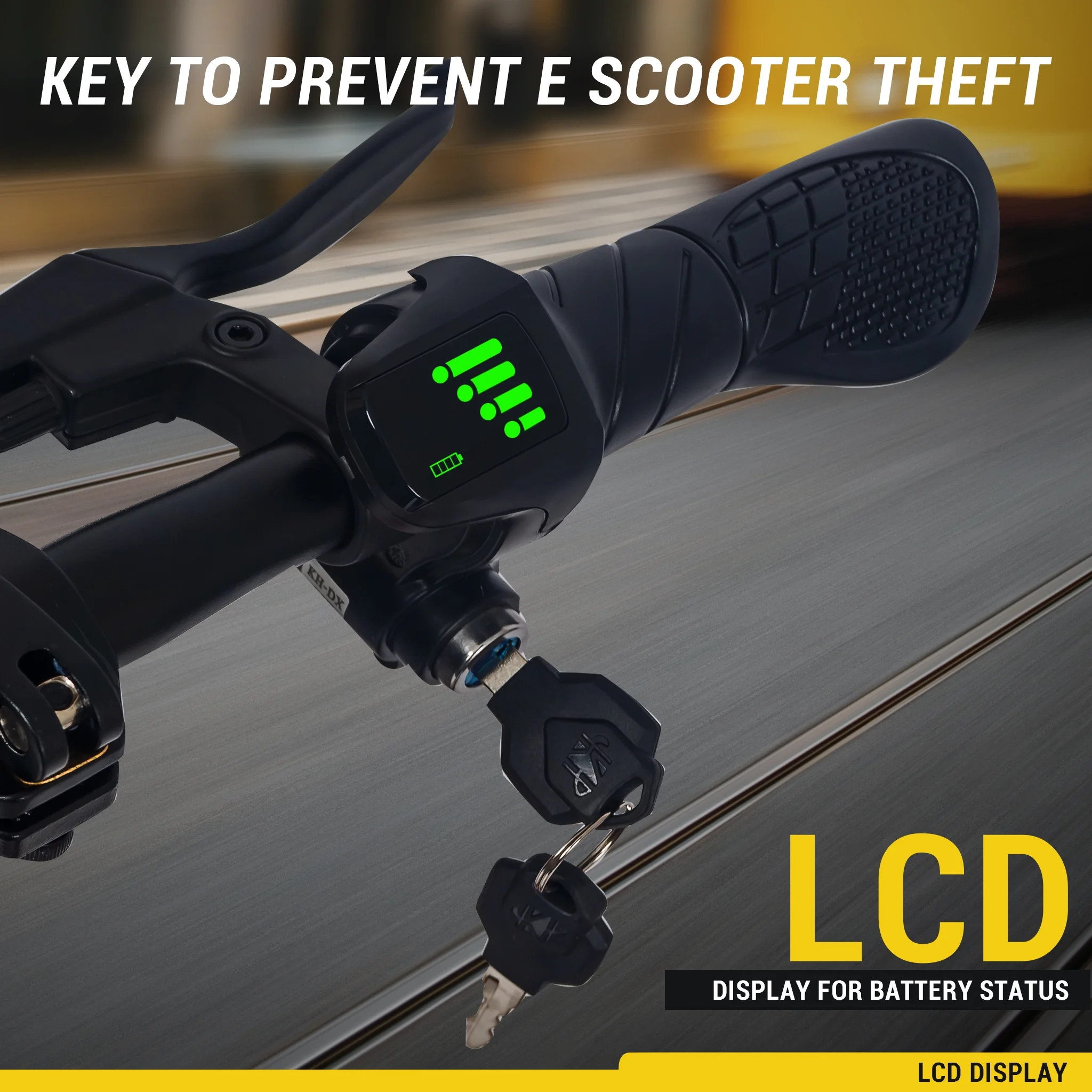 Phantomgogo Electric Scooter for Adults Foldable Scooter with Seat & Carry Basket E-Scooter with Brushless Motor 15MPH 265lbs Max Load E Mopeds for Adults Commuter