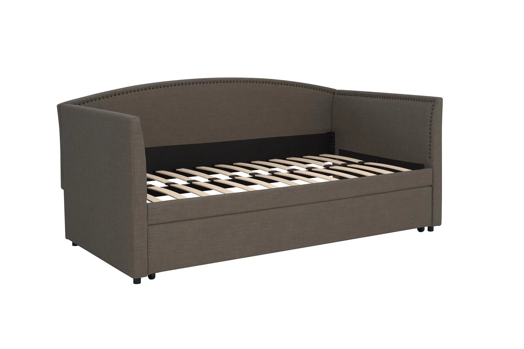 Better Homes & Gardens Grayson Daybed & Trundle, Twin Size, Gray Linen
