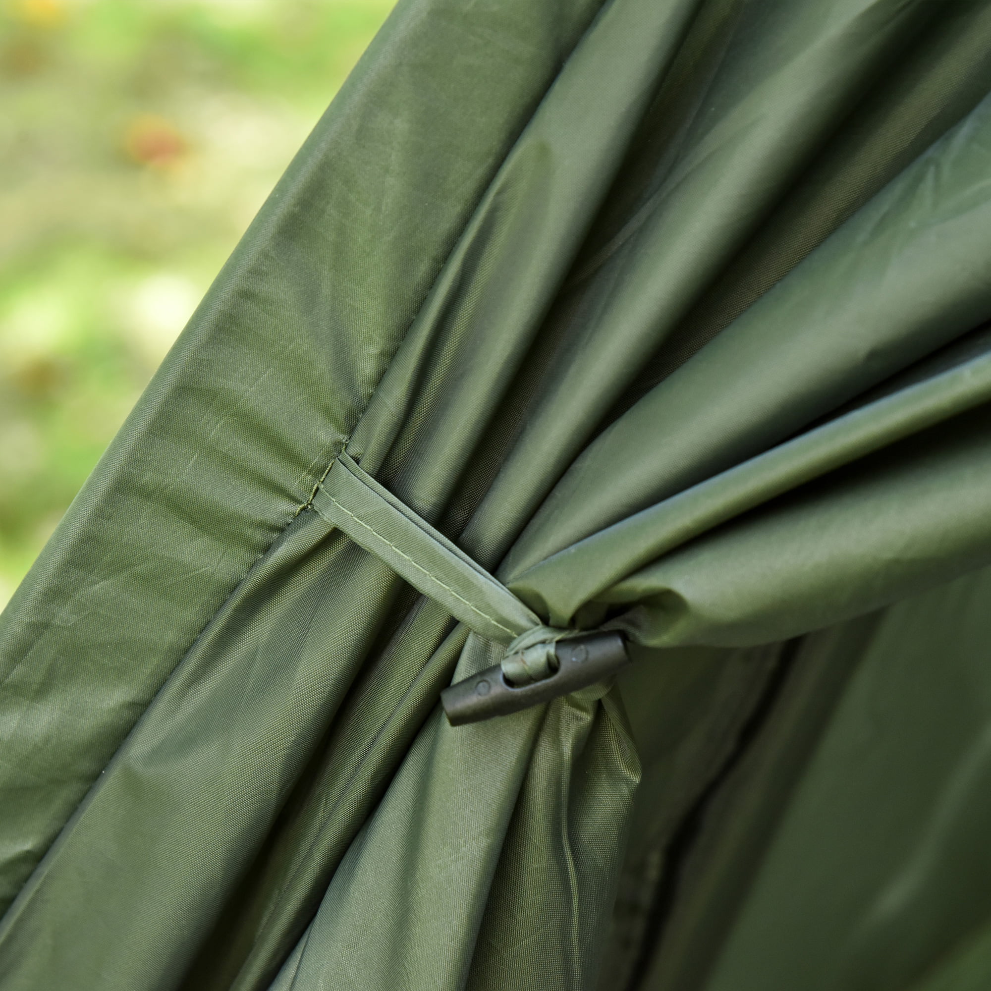 Outsunny 2 Person Foldable Camping Cot with Tent, Bedspread, Air Mattress