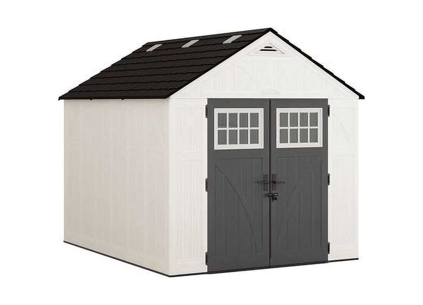 Suncast Bms8125 Tremont 8 Ft. X 10 Ft. Storage Shed With Floor Ice Cube