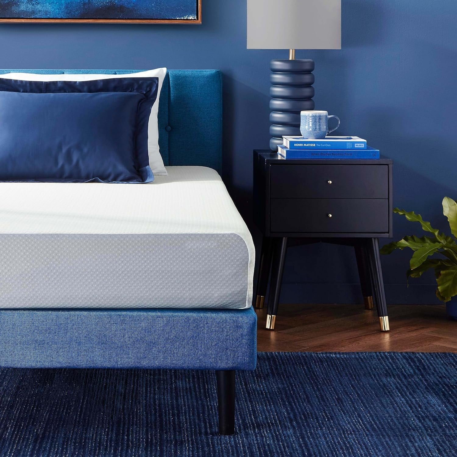 Memory Foam Mattress, Soft Plush Feel, 6 Inch, Twin