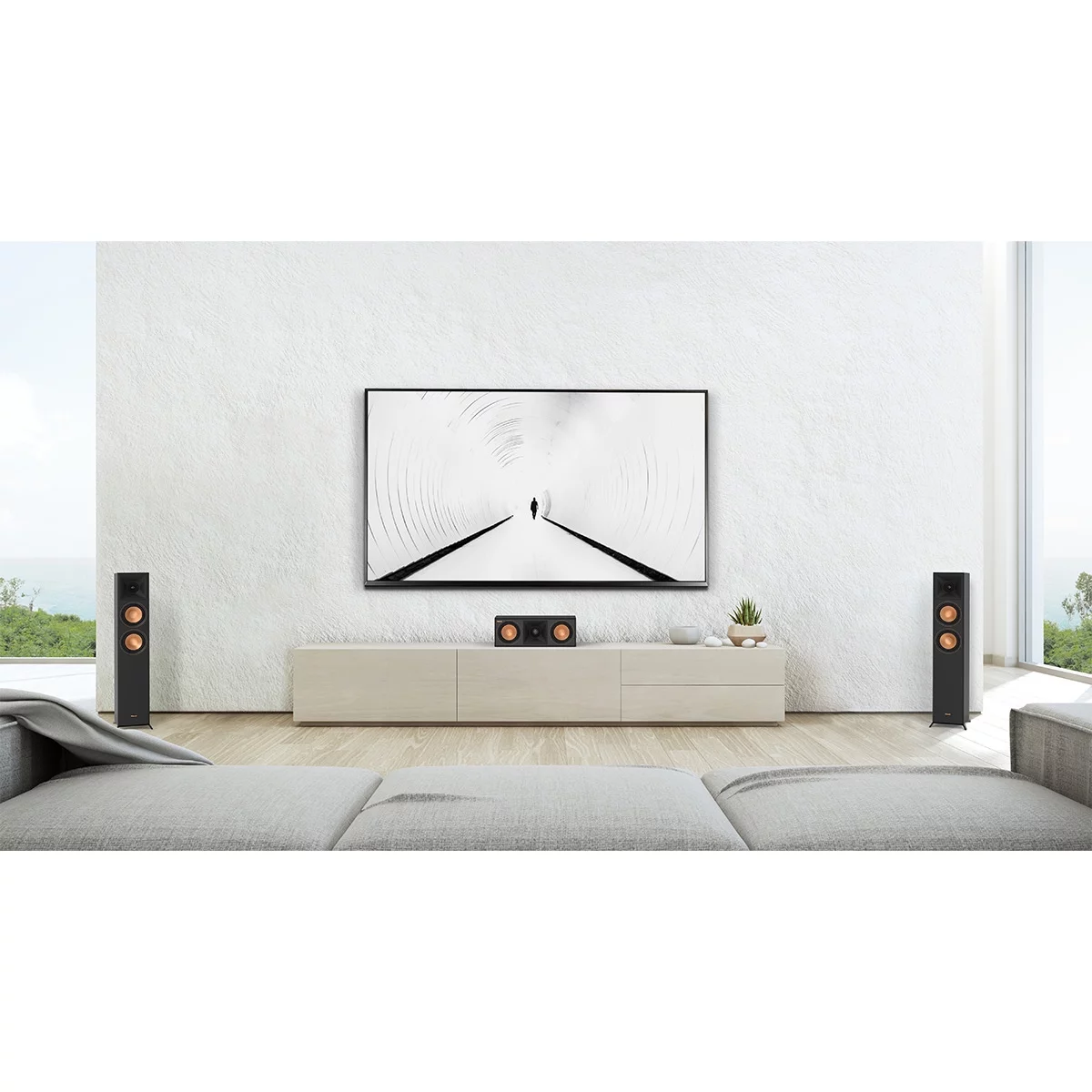 Klipsch RP-500C II Reference Premiere Center Channel Speaker (Ebony)