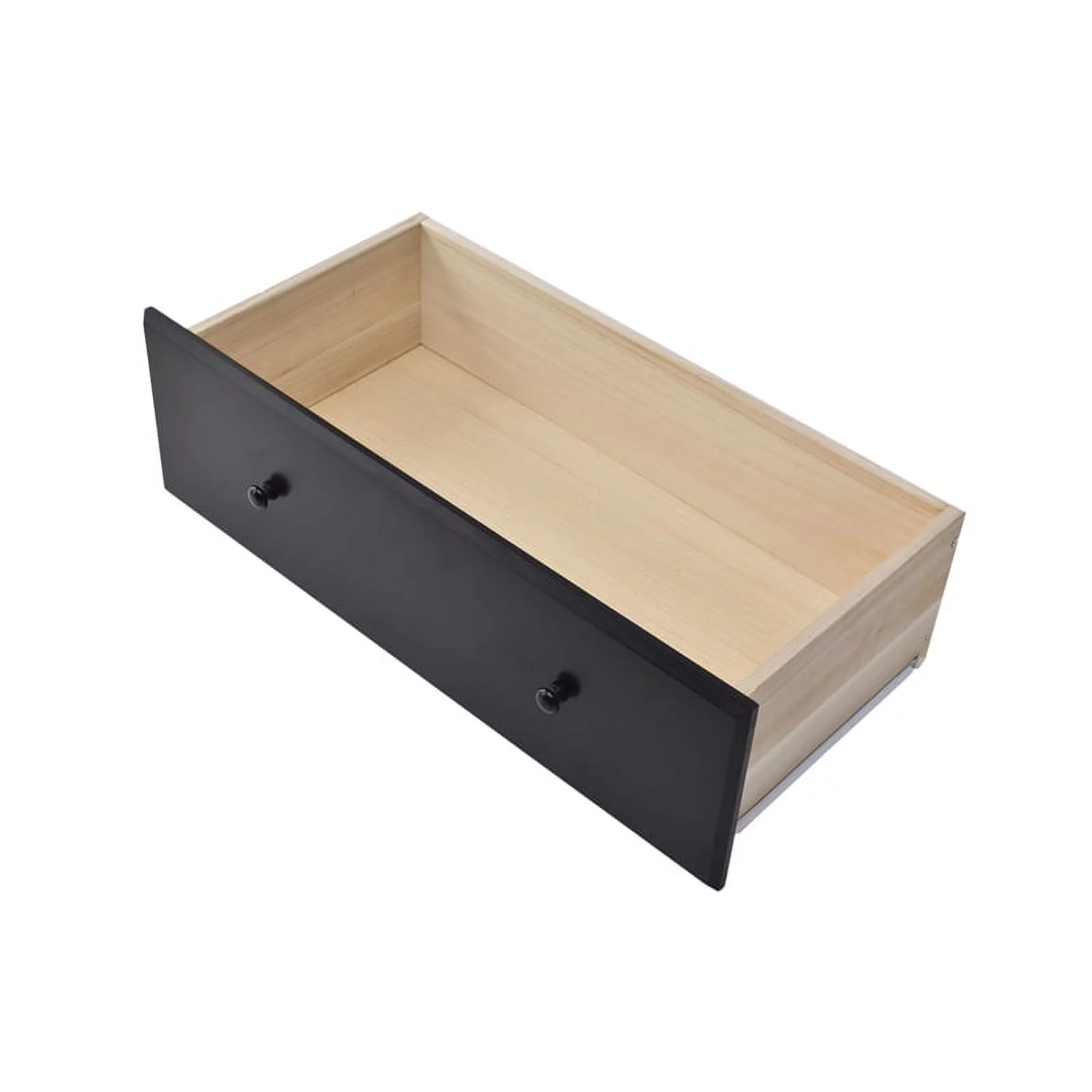 Home Square 3-Piece Set with Full Bed 4-Drawer Chest Dresser & Nightstand