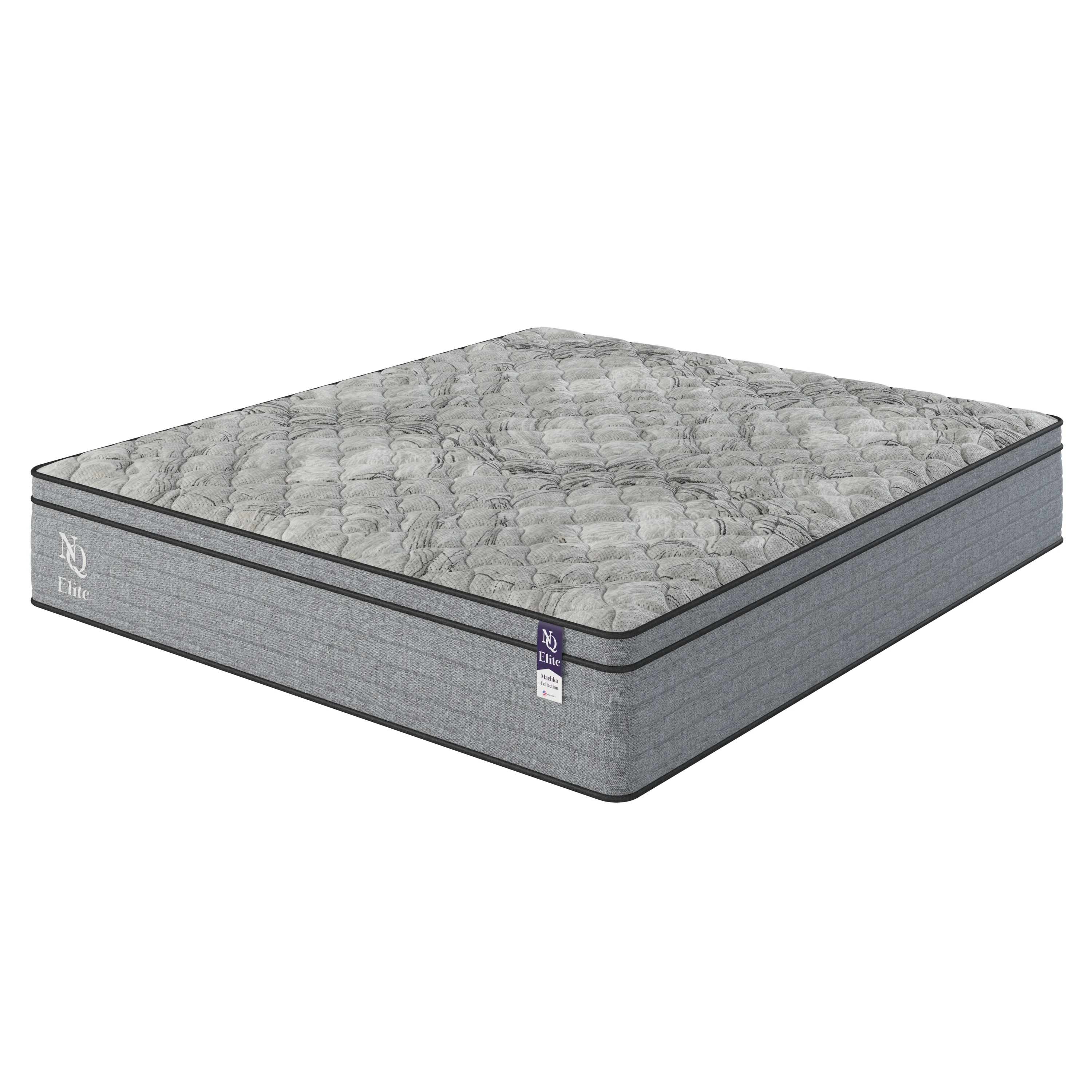 NapQueen Elite Series Machka Queen Size Mattress, 10 Inch Cooling Gel Memory Foam & Hybrid Mattress in a Box, A