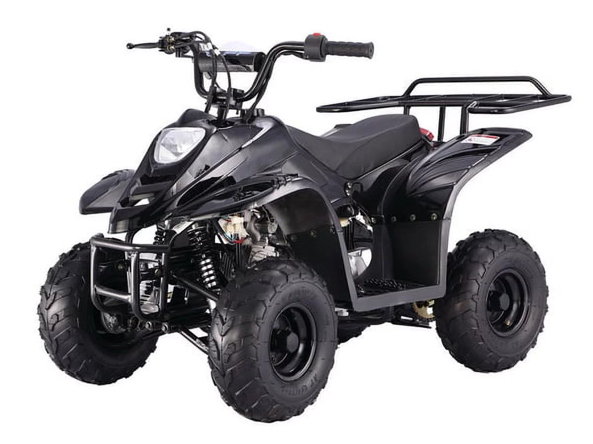 2021 TaoTao Boulder B1 110cc ATV -Tree Camo with GAS ATV quad 4 wheeler with Automatic Transmission, Remote Control with Free Rear Rack