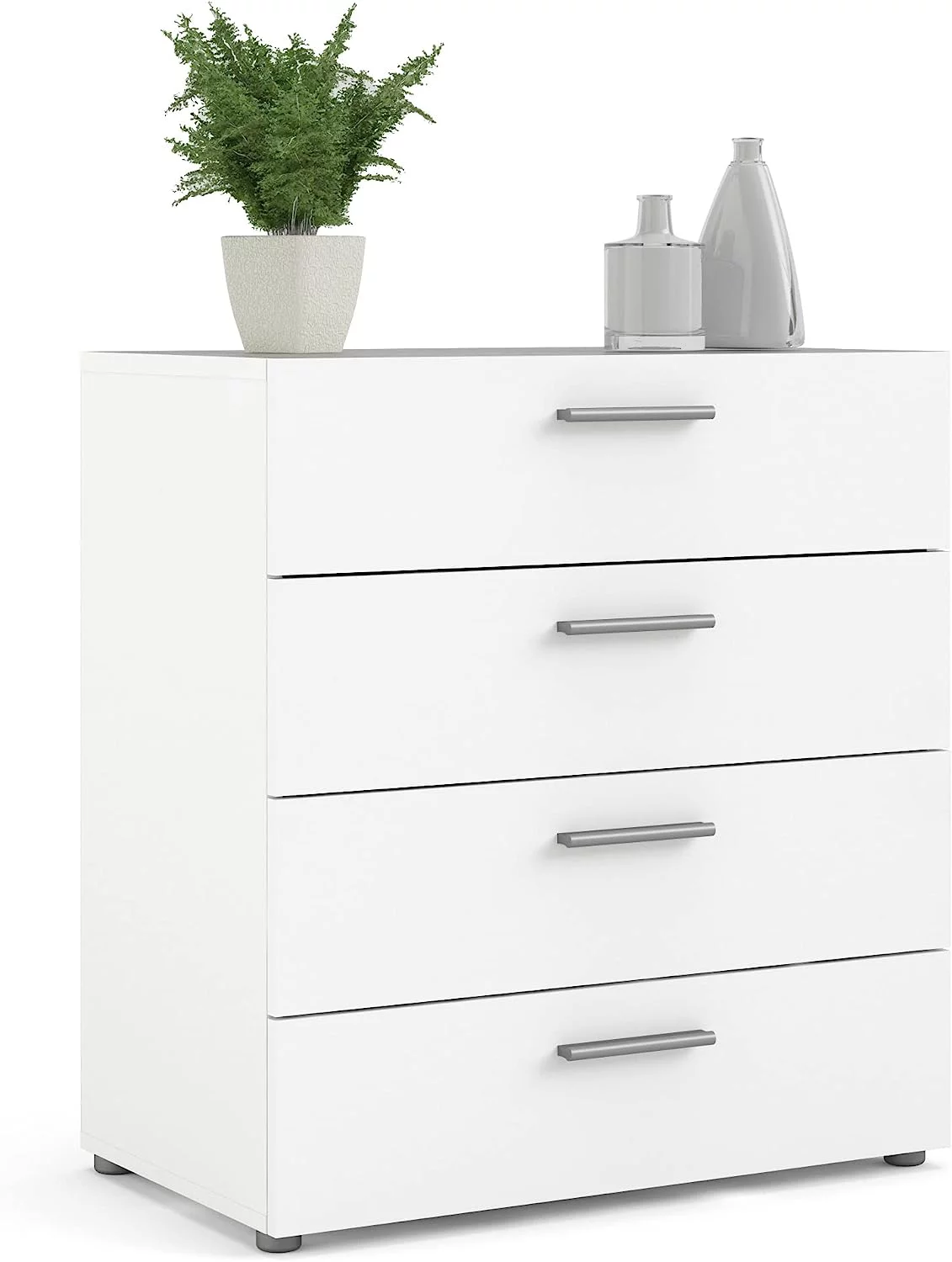 4 Drawer Chest, White