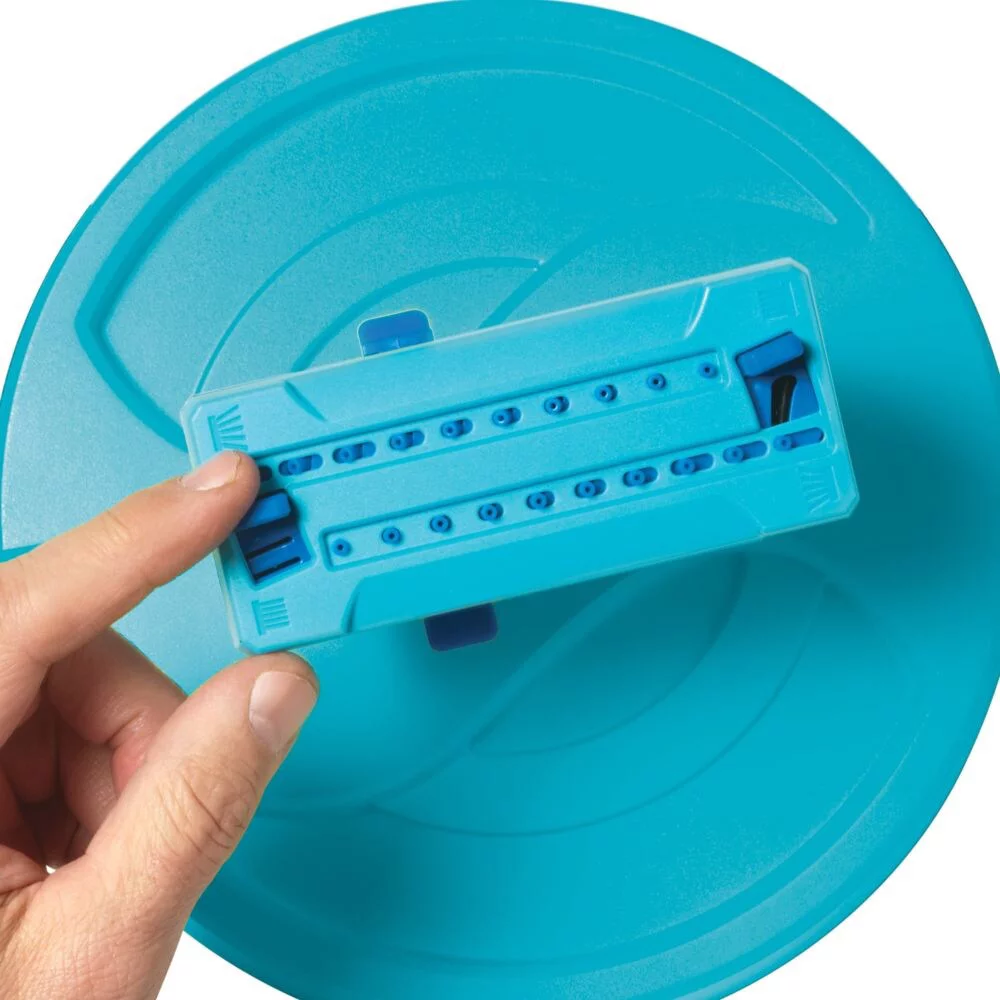 Restored Aqua Joe 20-Nozzle Max Coverage Adjustable Gear Driven Oscillating Sprinkler on Sled Base (6-Pieces Display) (Refurbished)