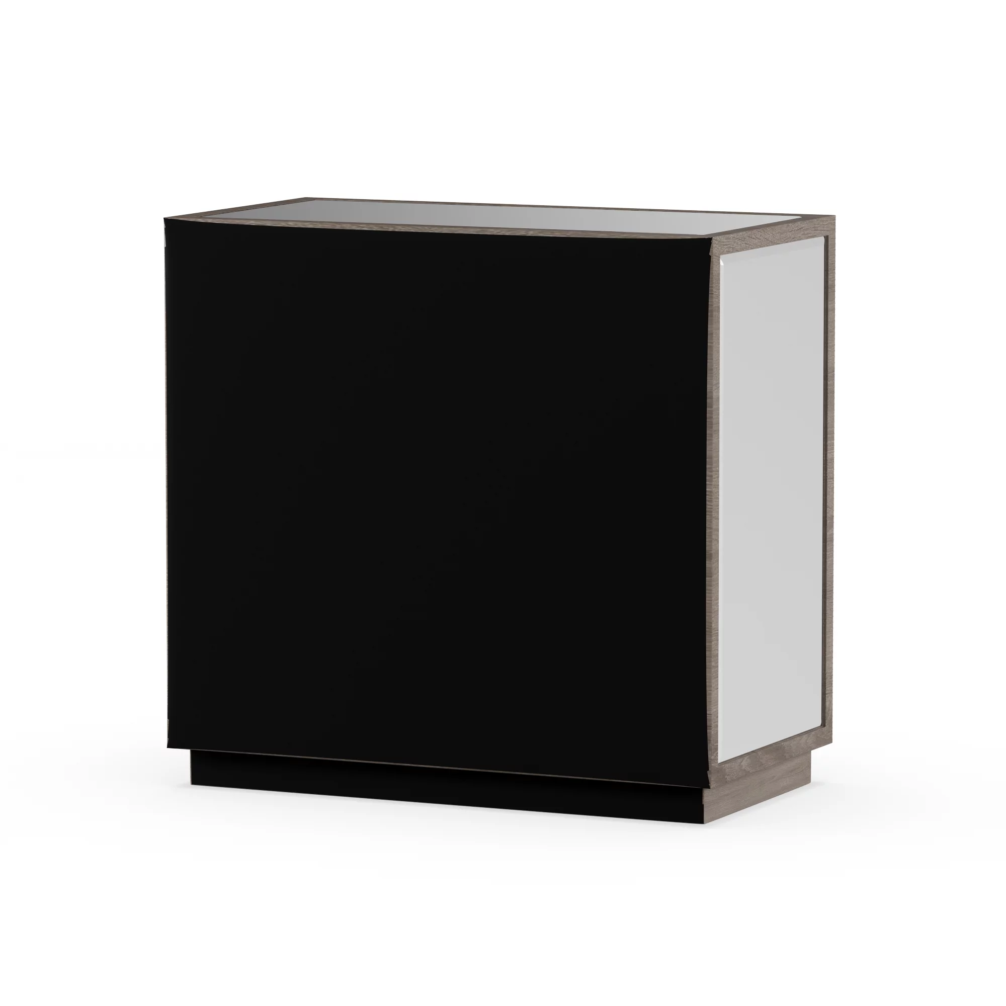 Baxton Studio Edeline Hollywood Regency Glamour Style Mirrored 3-Drawer Cabinet