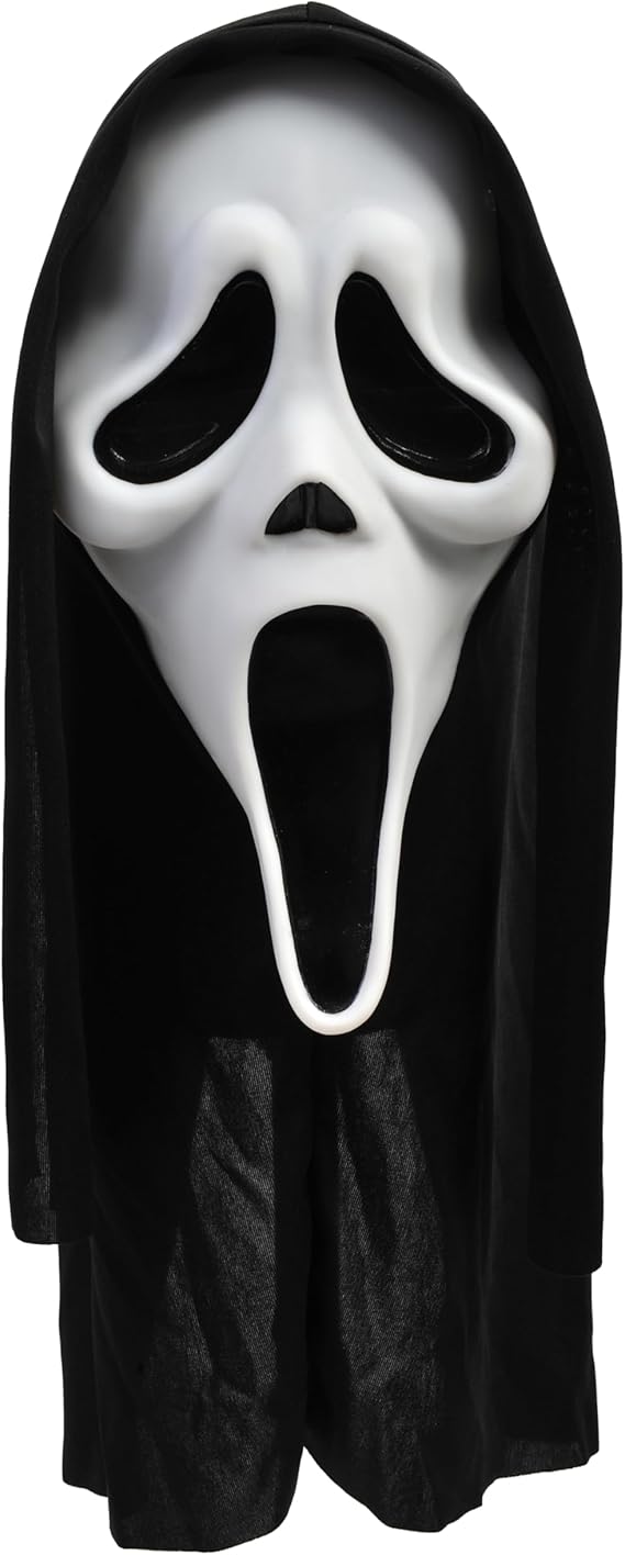 Fun World Ghost Face Mask As Seen In The Movie Scream, Adult