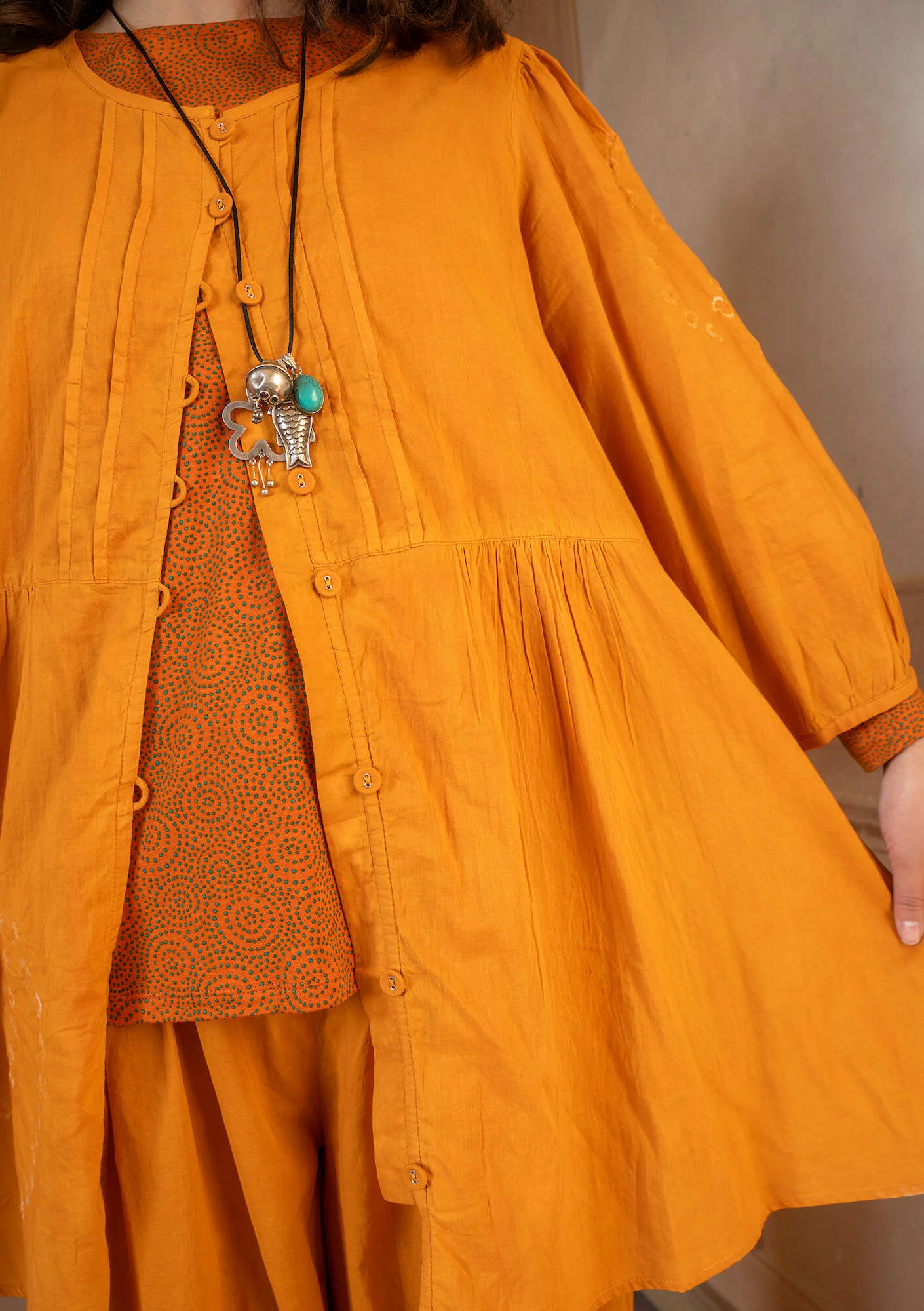 "Buij" organic cotton tunic