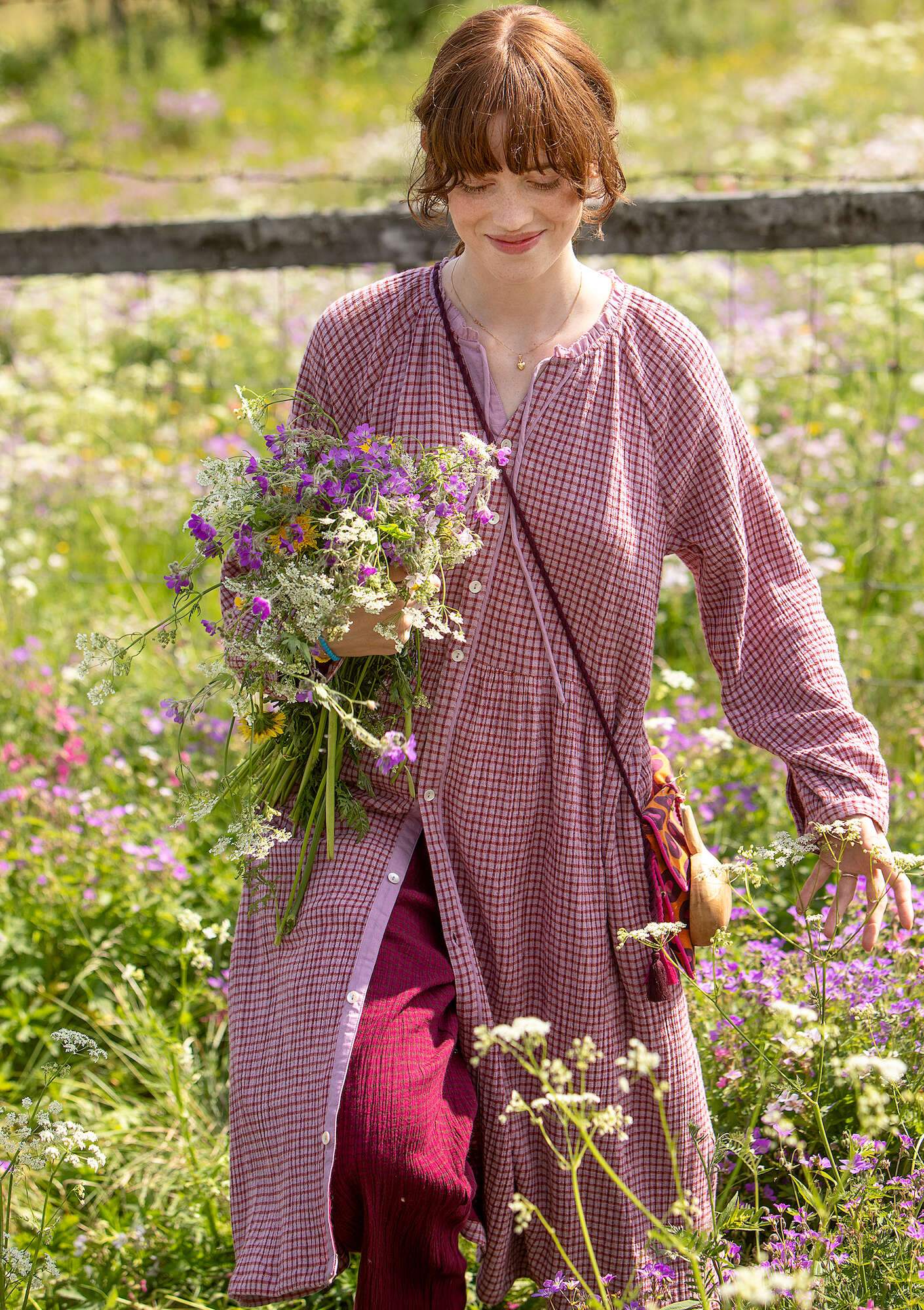 "Ottilia" woven organic cotton dress