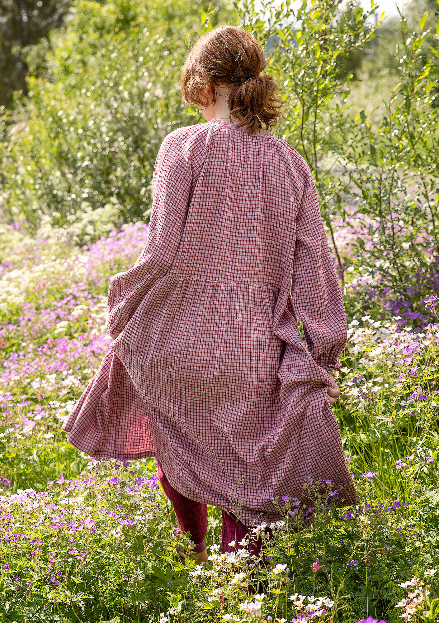 "Ottilia" woven organic cotton dress