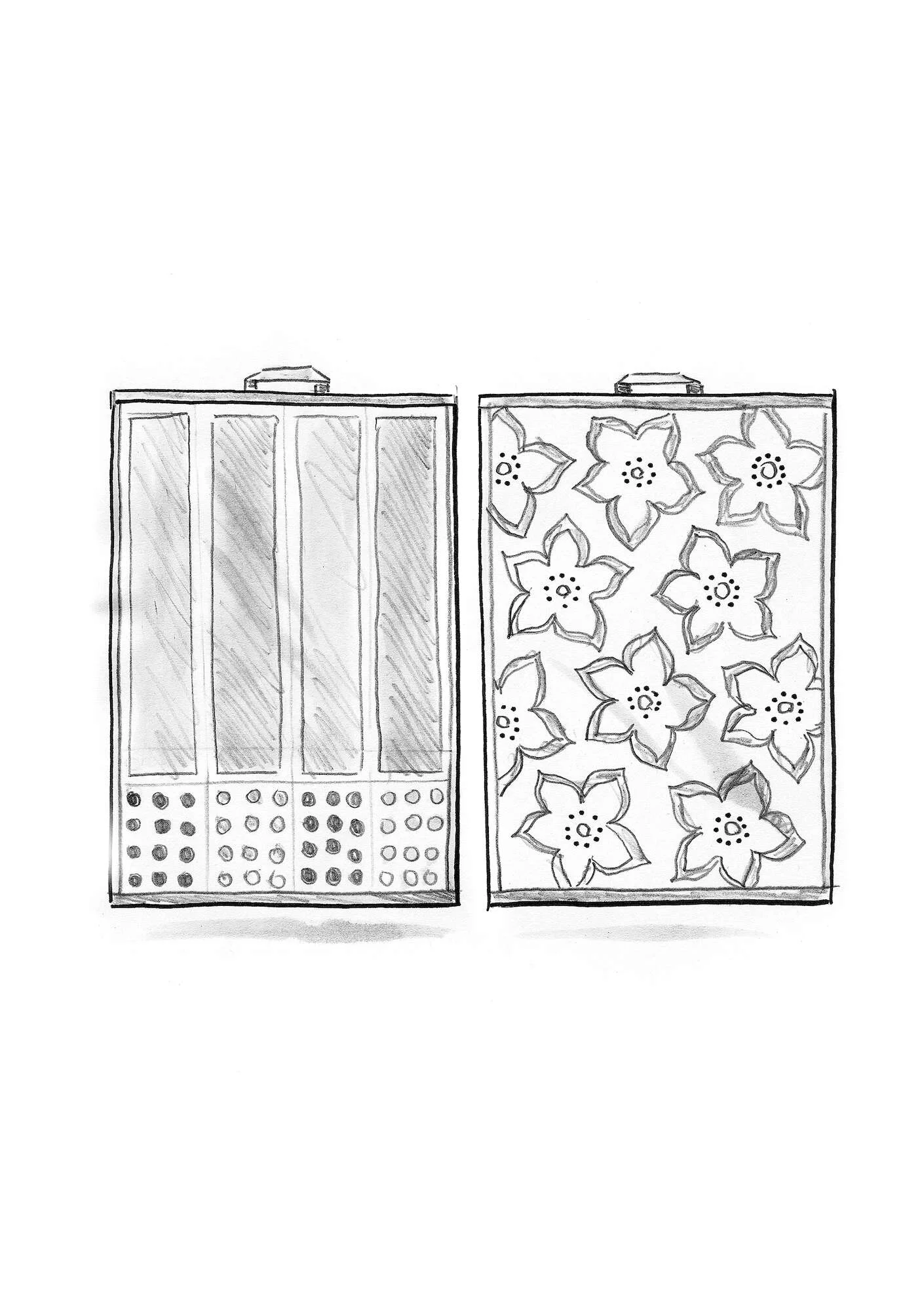 "Flow" guÖst towel in organic cotton, 2-pack