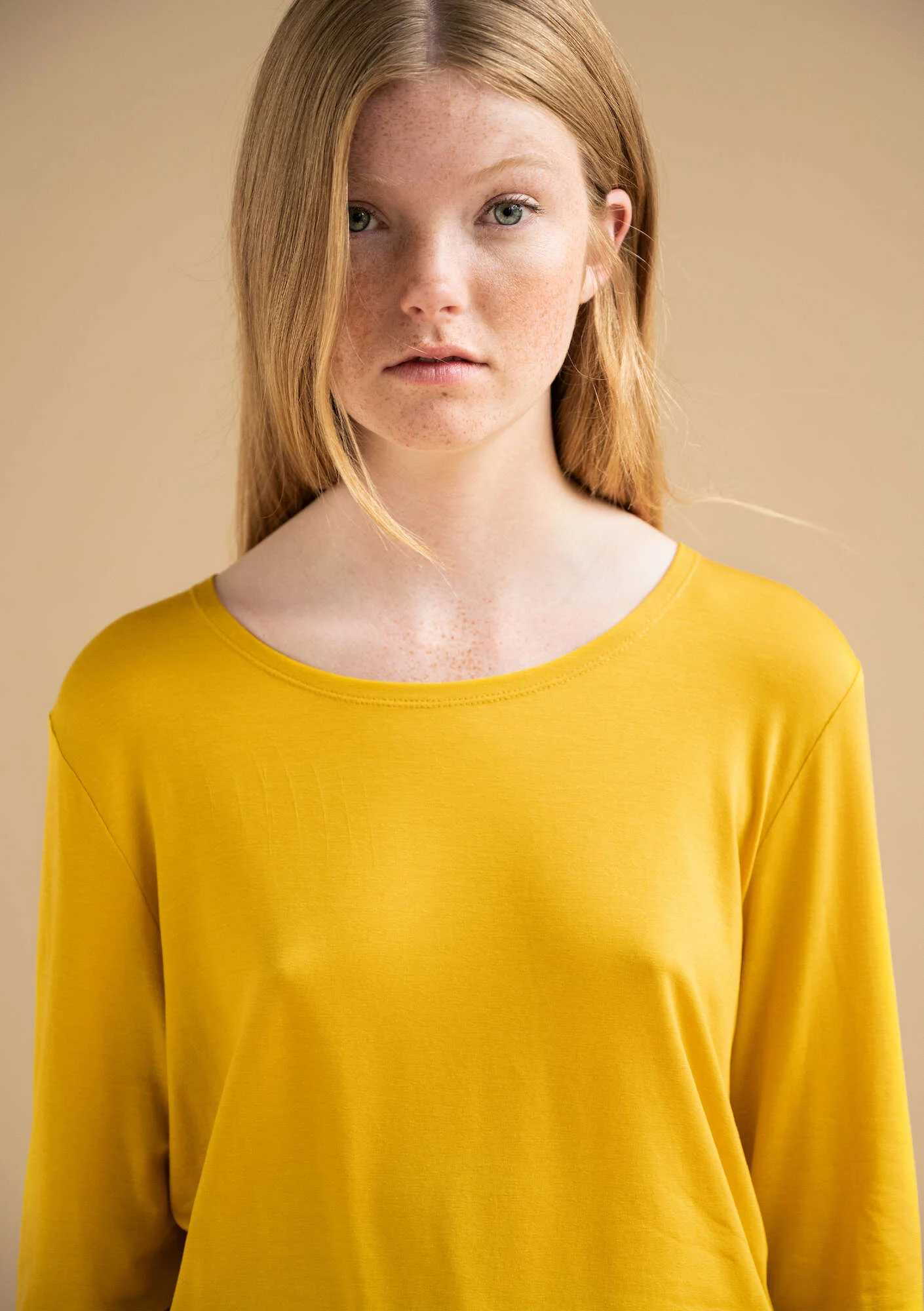 "Ada" lyocell/elÖstane jersey top