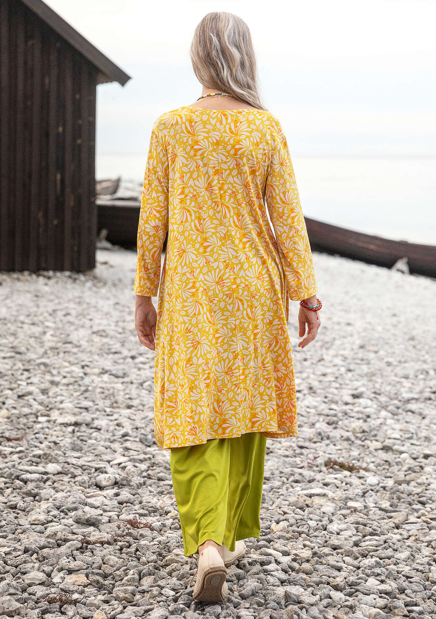 ÖStrandäng" lyocell/elÖstane jersey dress