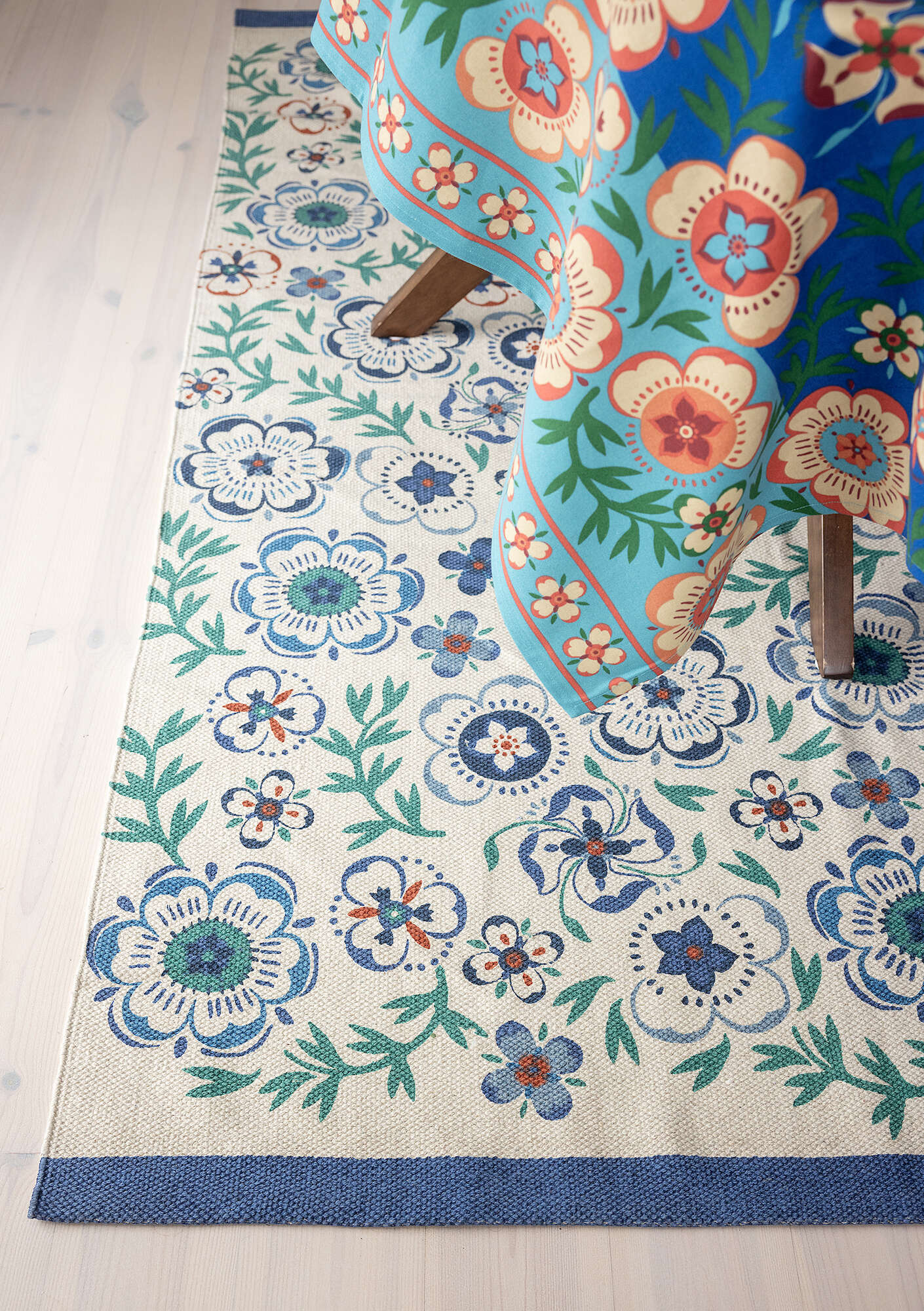 "Desert Bloom" organic cotton mat