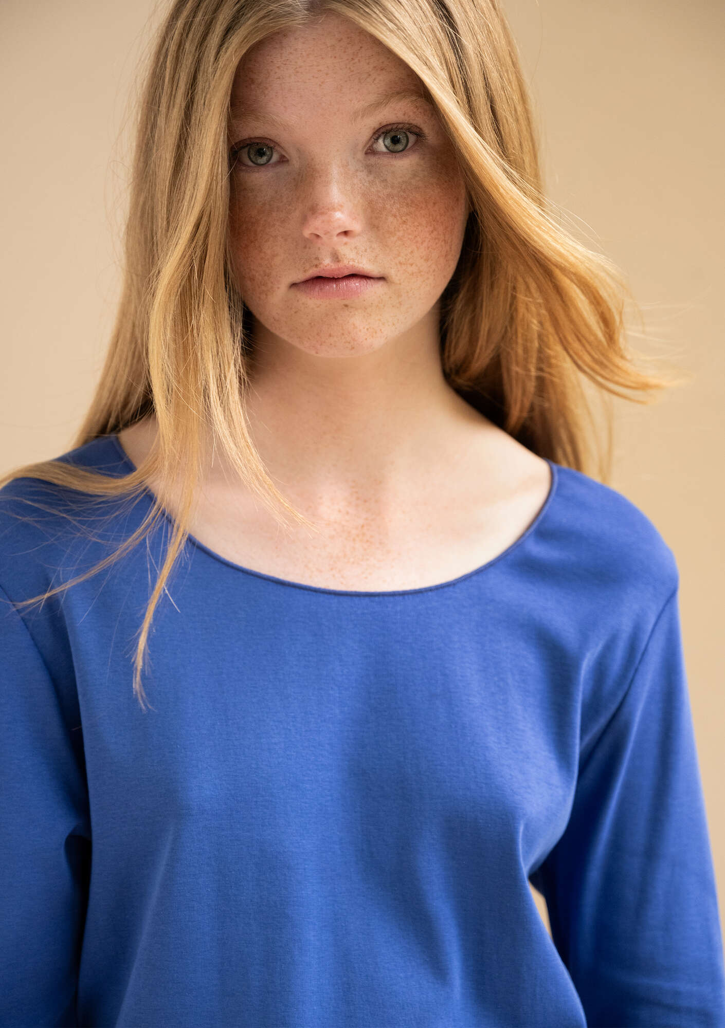 Organic cotton jersey top