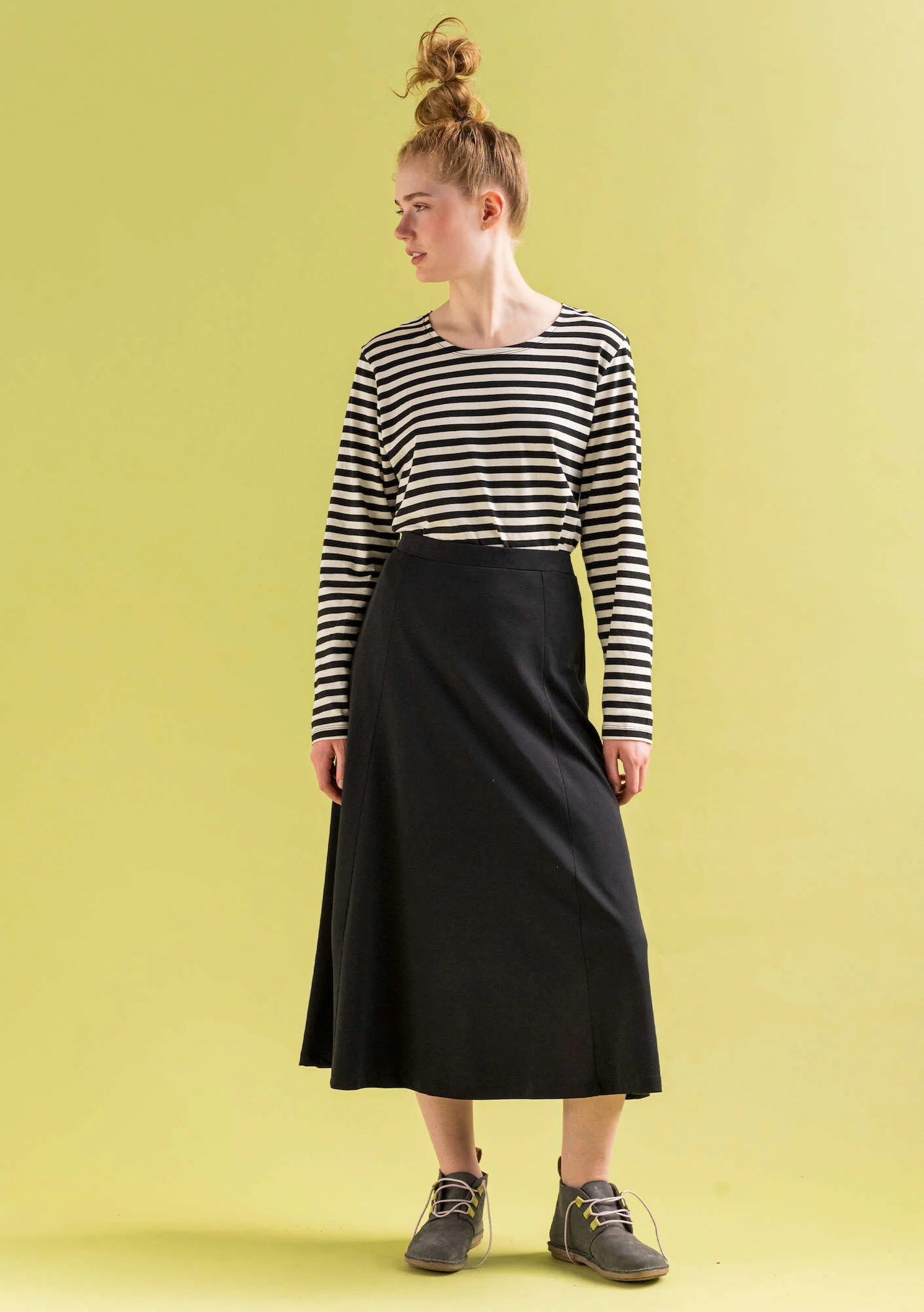 Organic cottonÖstriped essential sweater