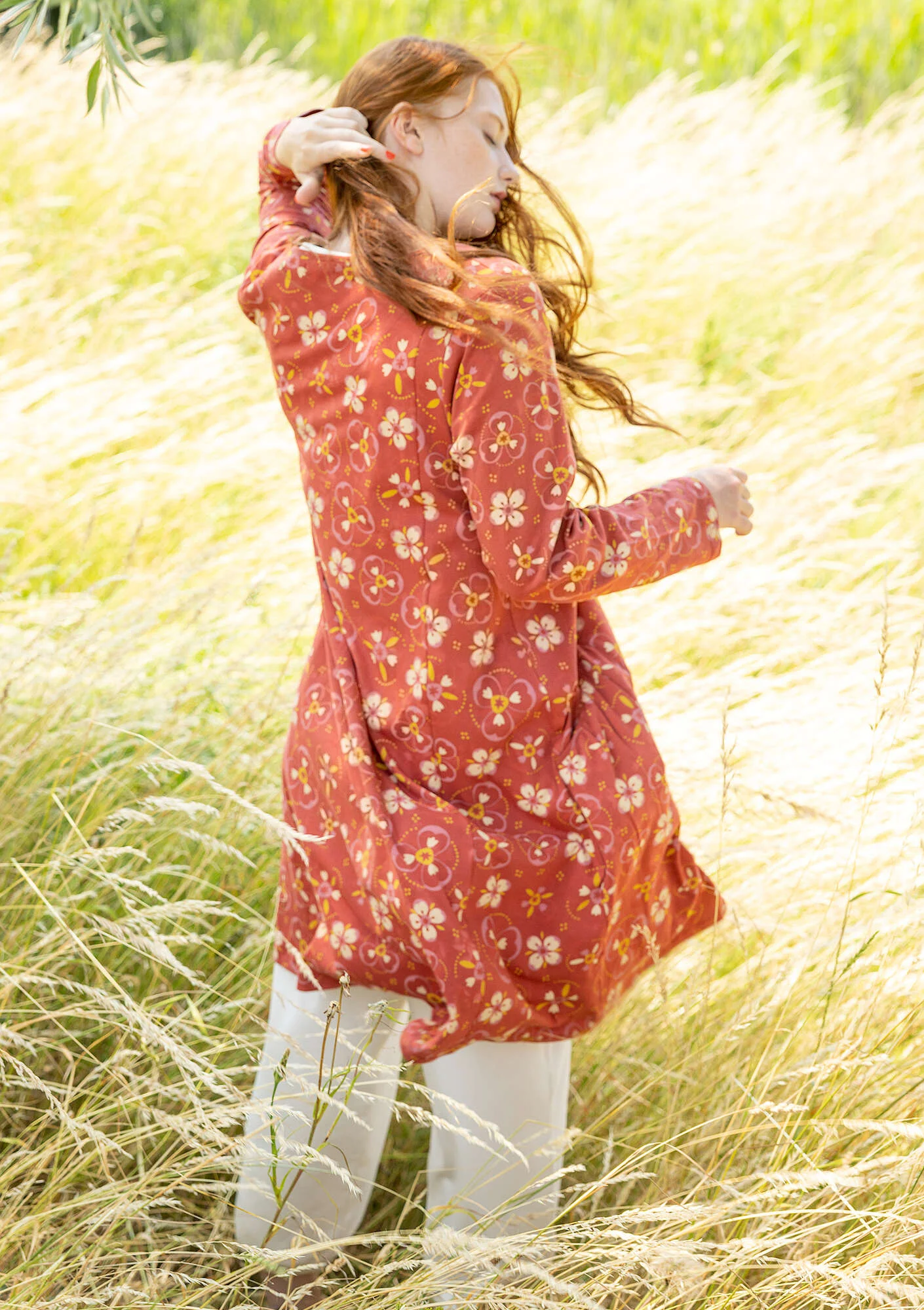 Östar" organic cotton jersey dress