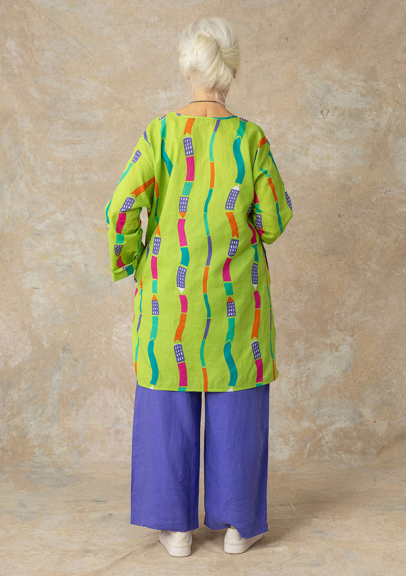 "VÖst" woven organic cotton tunic
