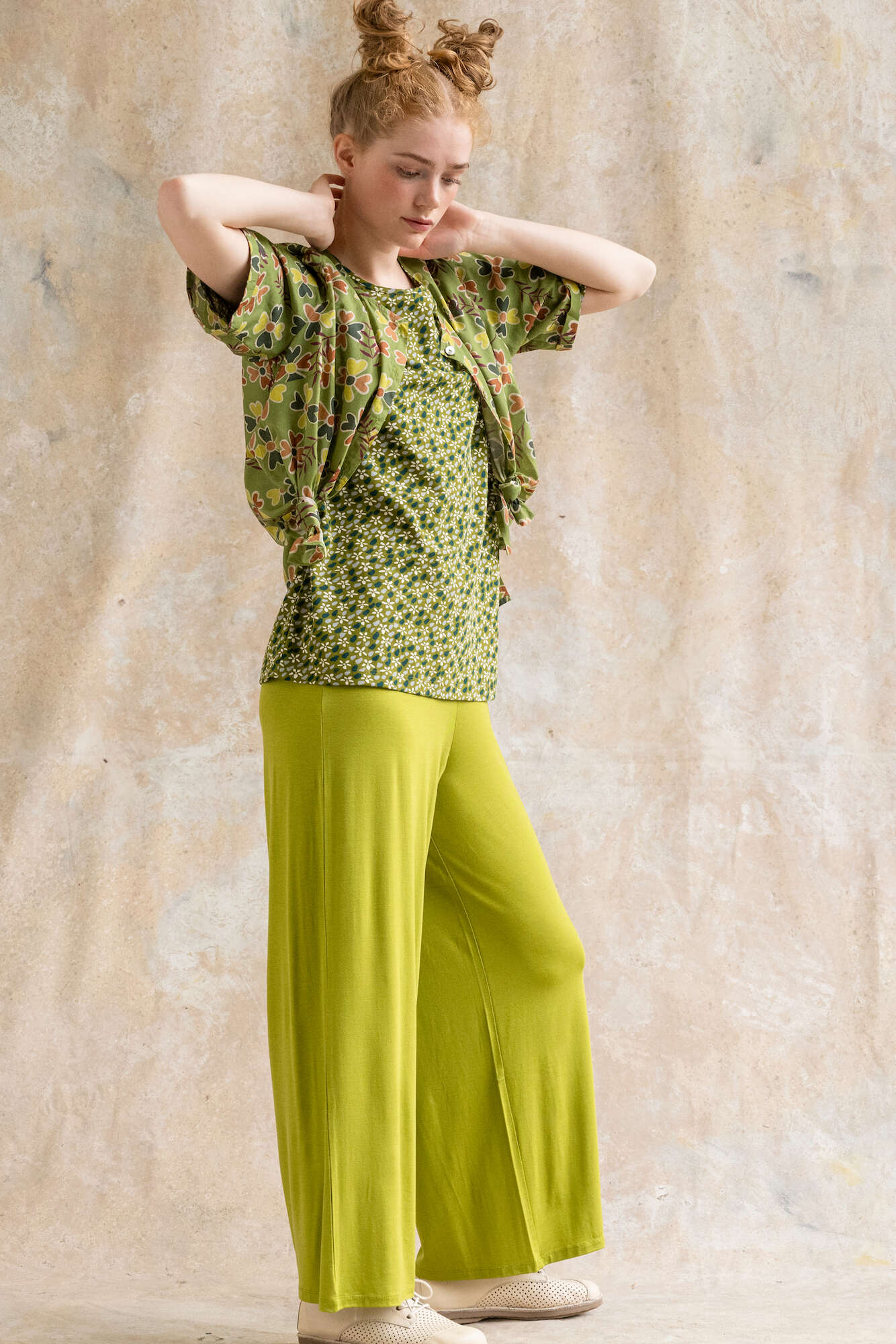 "Ada" lyocell/elÖstane jersey trousers