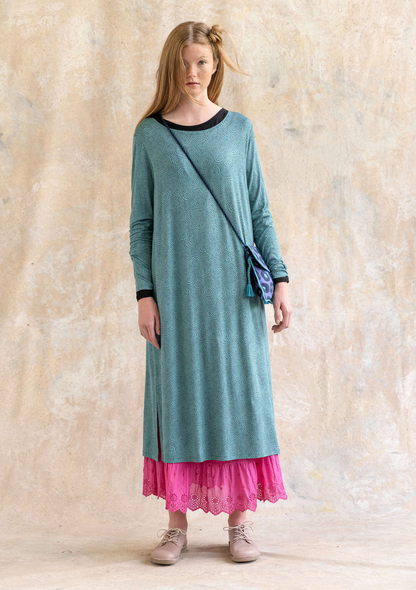 "Ada" lyocell/elÖstane jersey dress