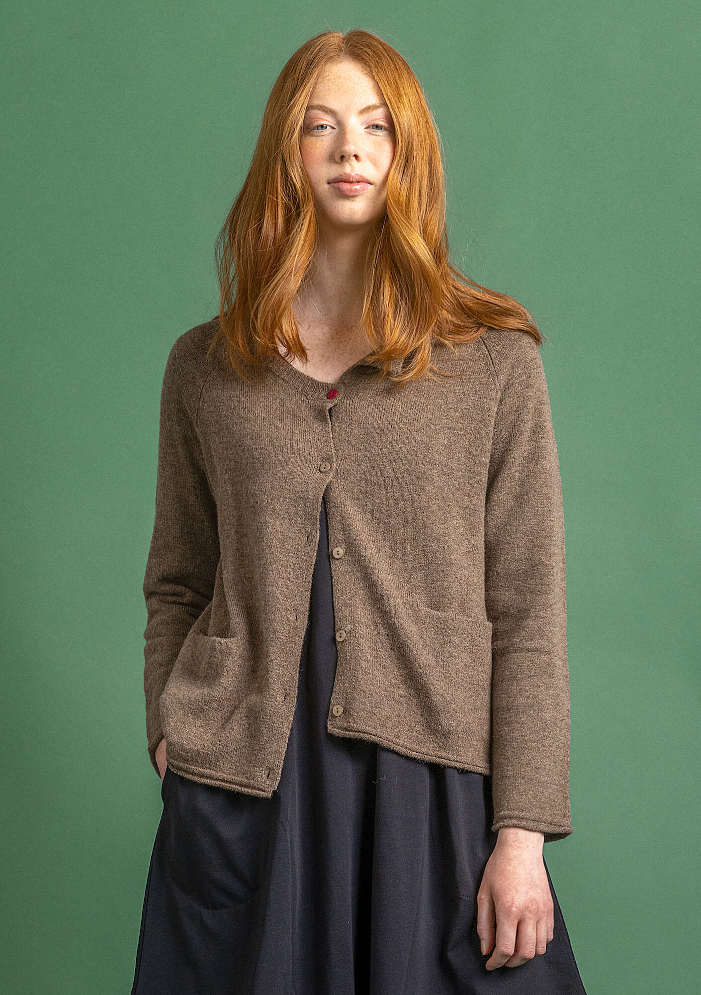 Wool cardigan