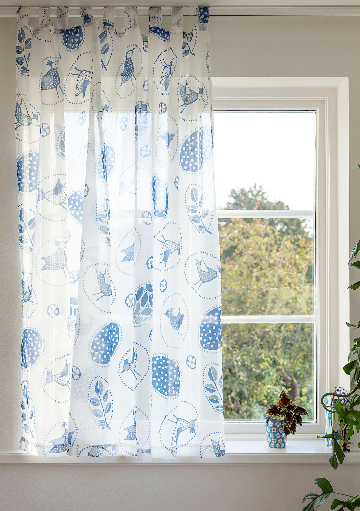 "NÖst" organic cotton short curtain