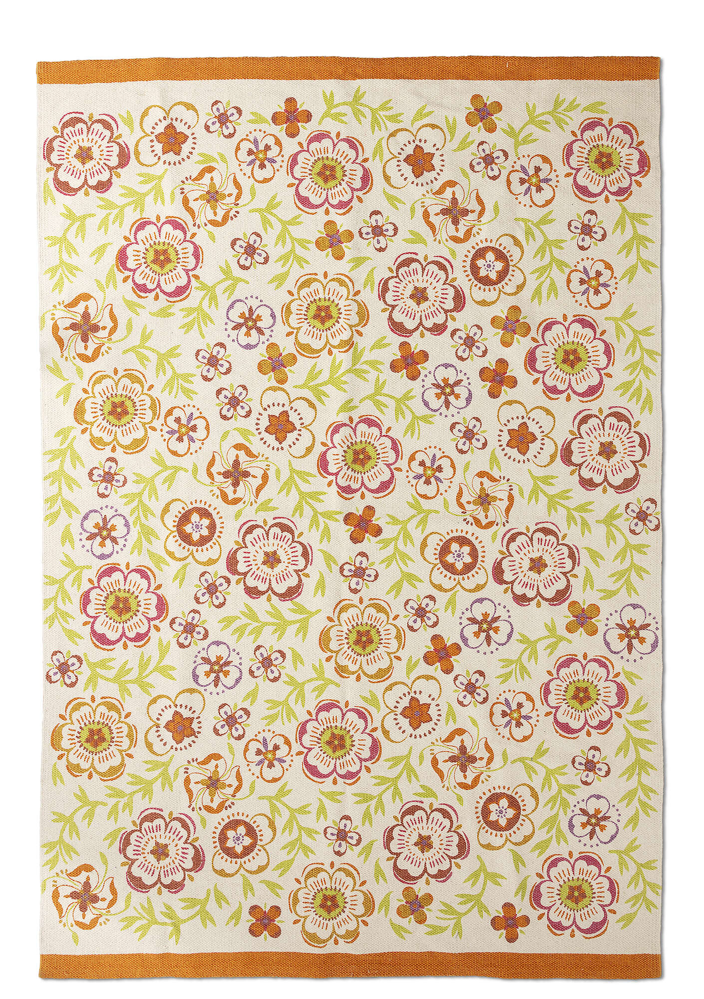 "Desert Bloom" organic cotton mat