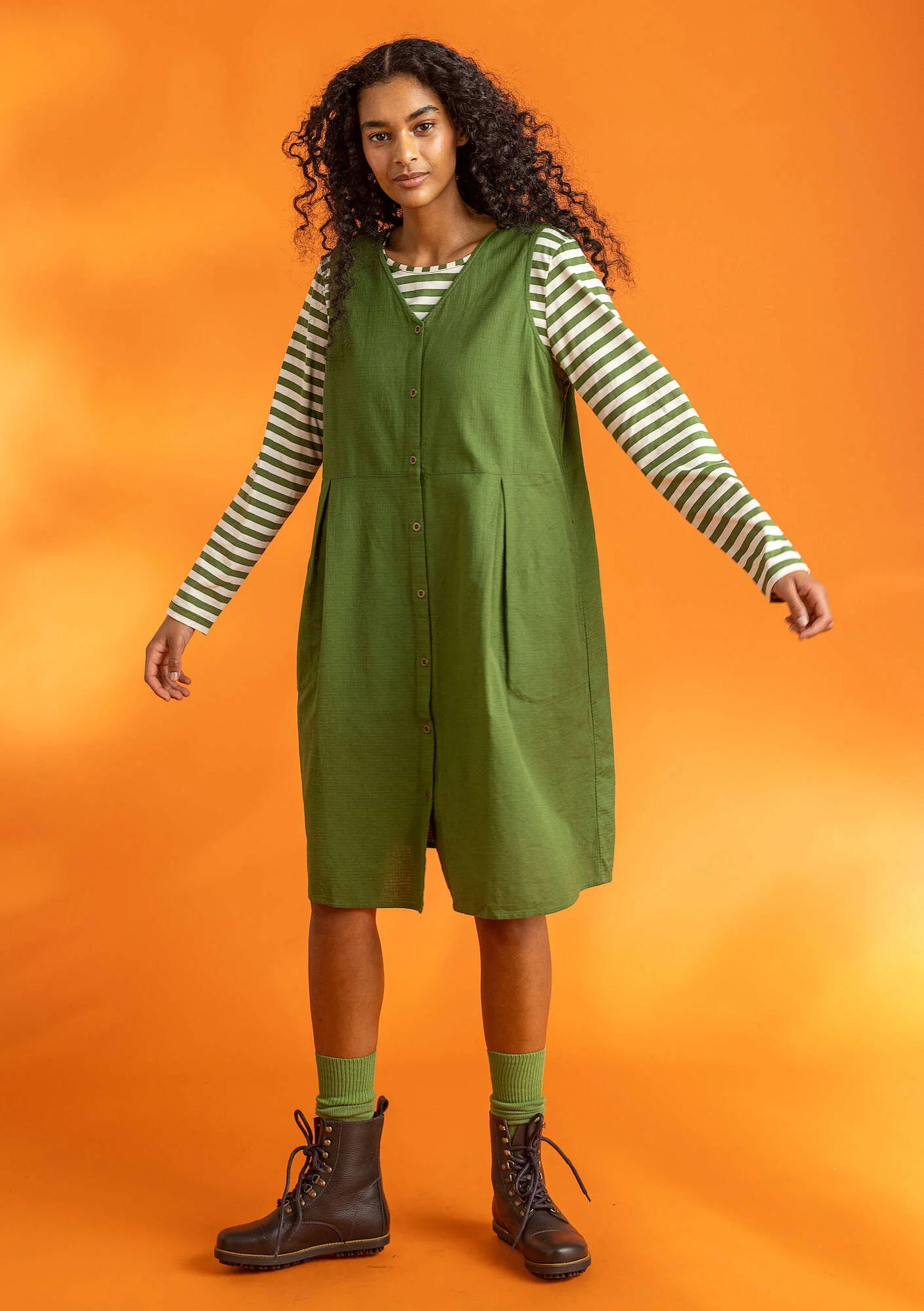 Organic cottonÖstriped essential sweater