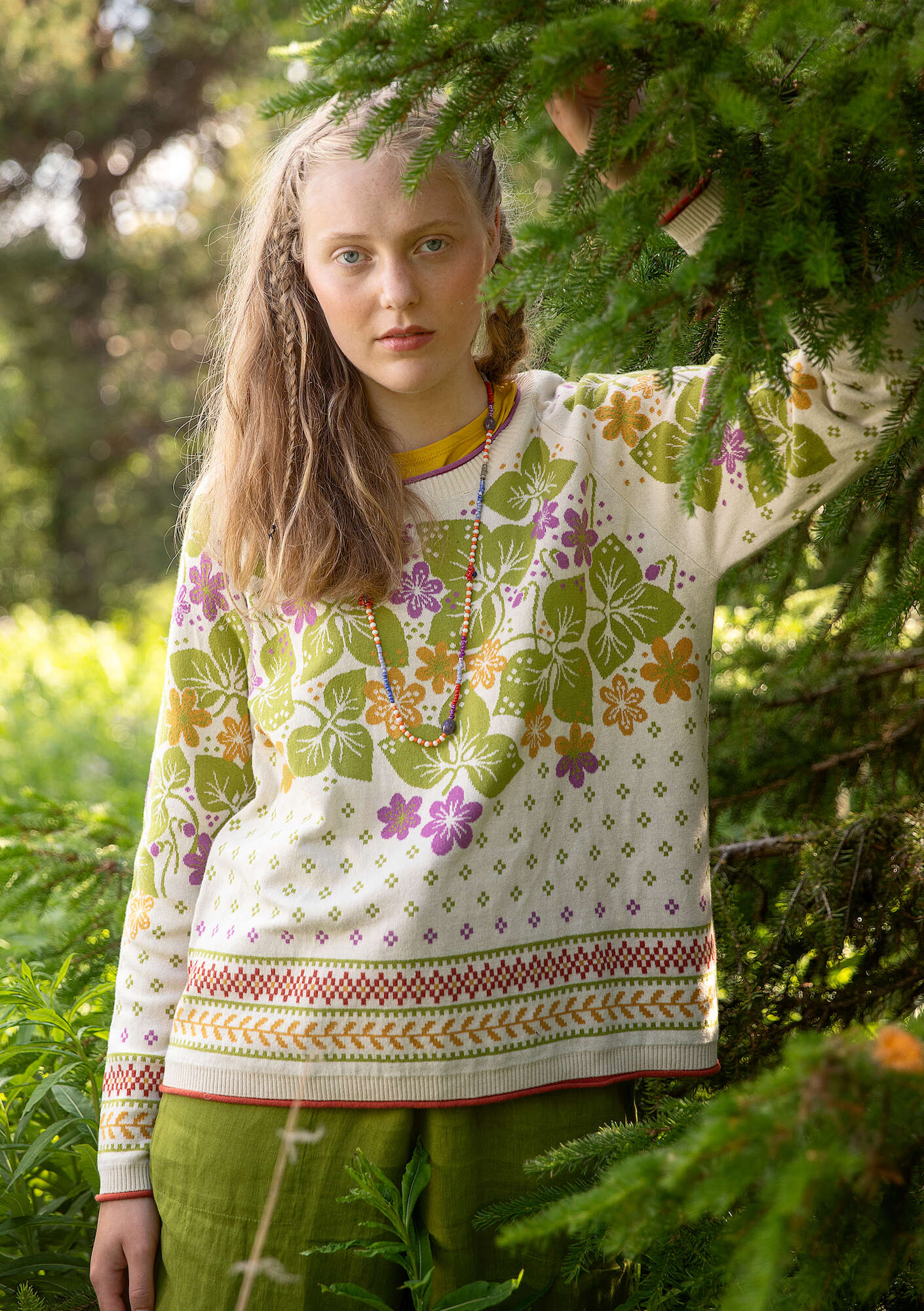 "Bl?sippa" organic/recycled cotton sweater