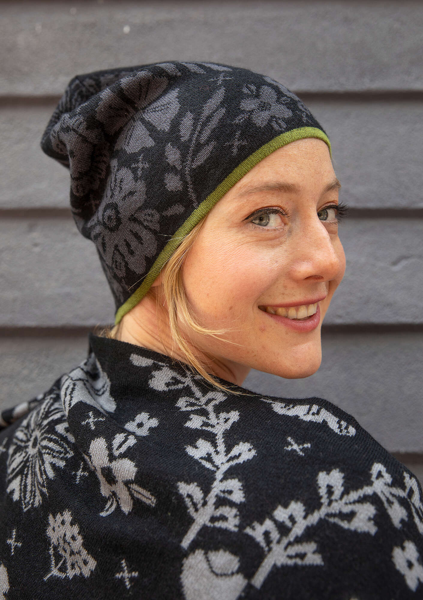 "Jurta" wool/lyocell beanie