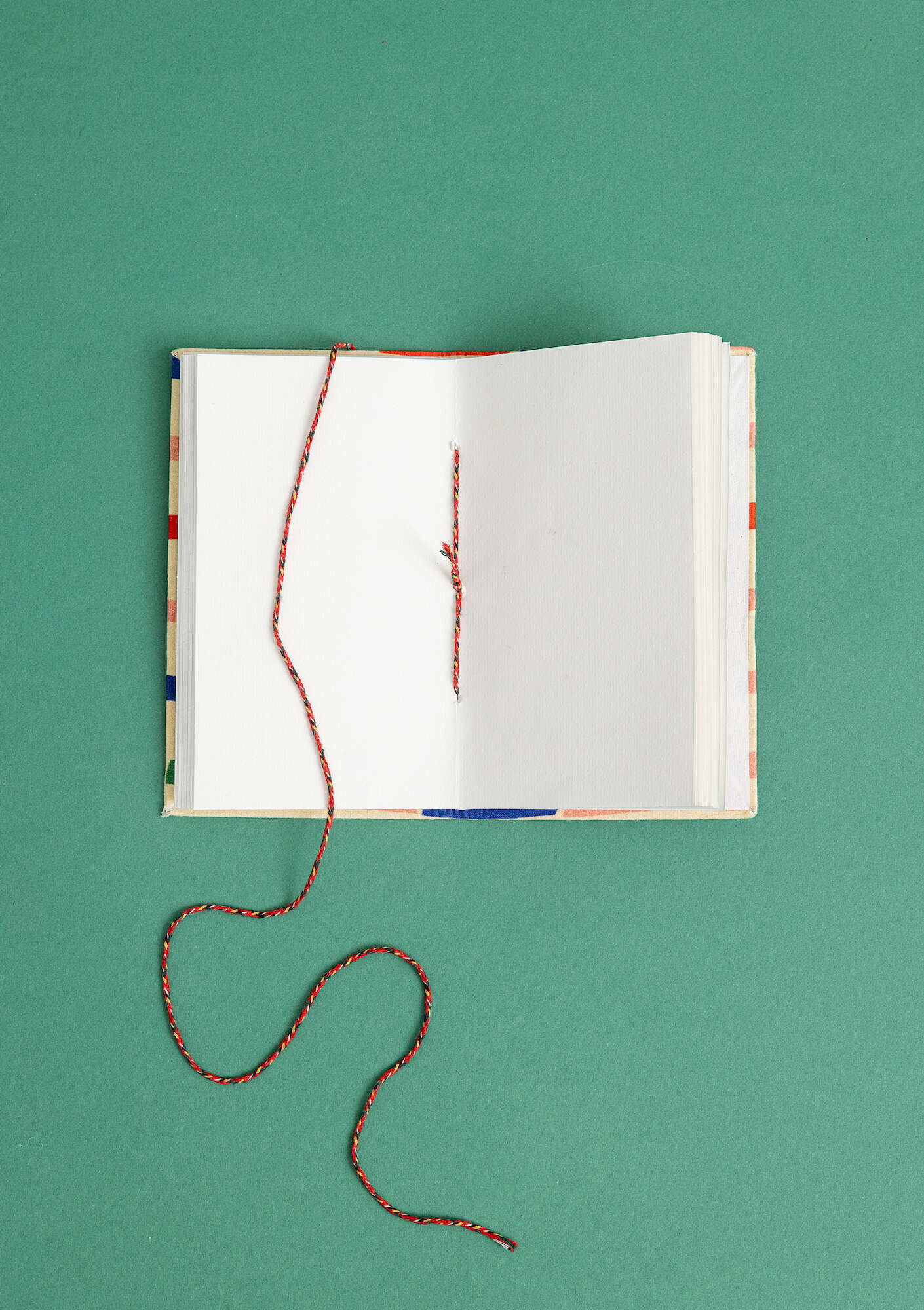 "Divya" fabric-covered paper notebook