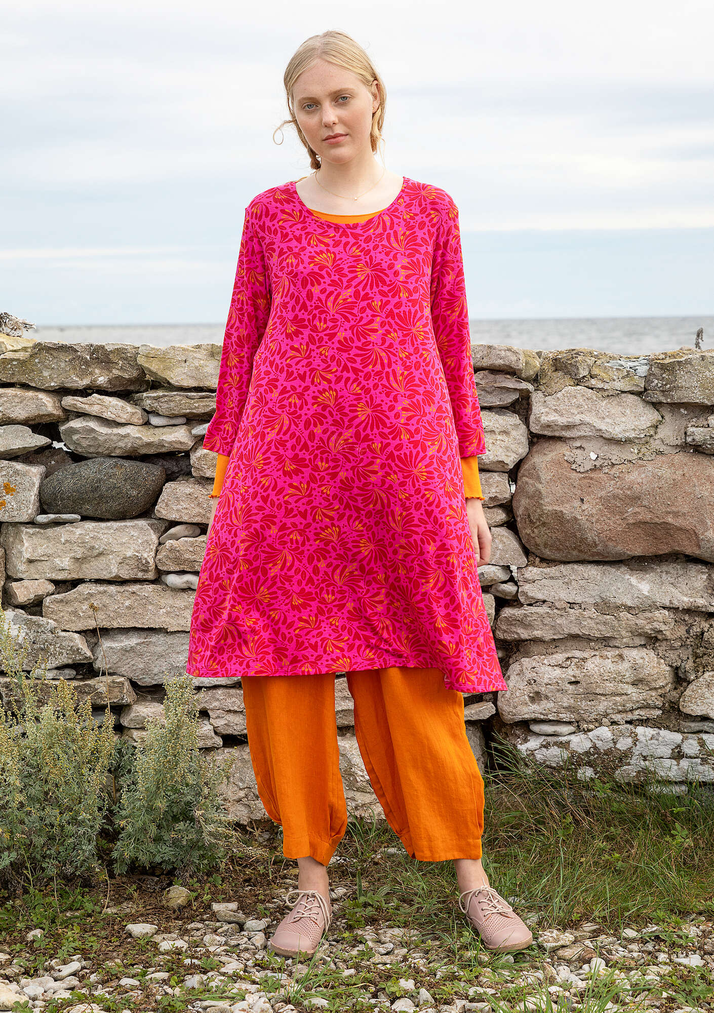 ÖStrandäng" lyocell/elÖstane jersey dress