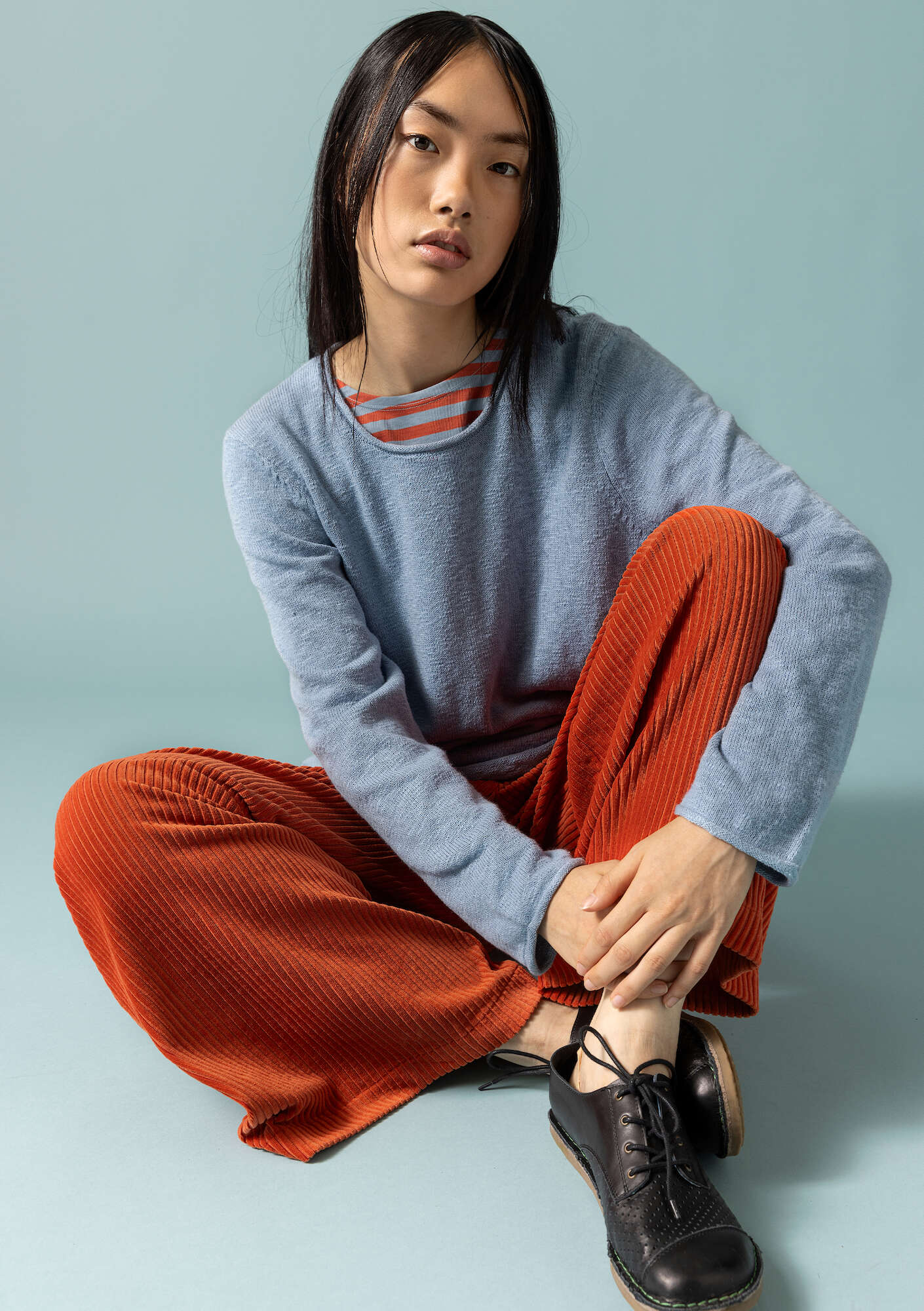 "Abby" favourite sweater in organic/recycled cotton