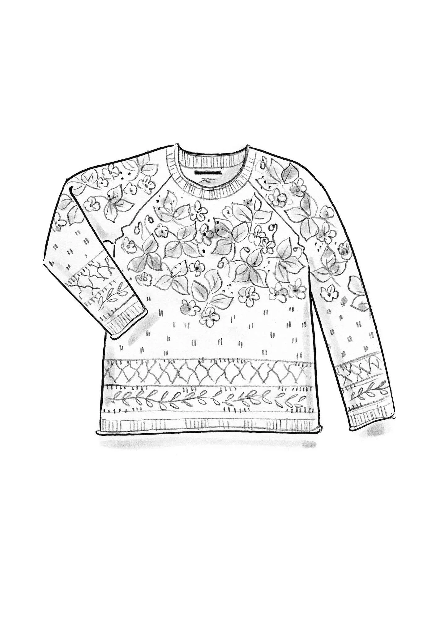 "Bl?sippa" organic/recycled cotton sweater