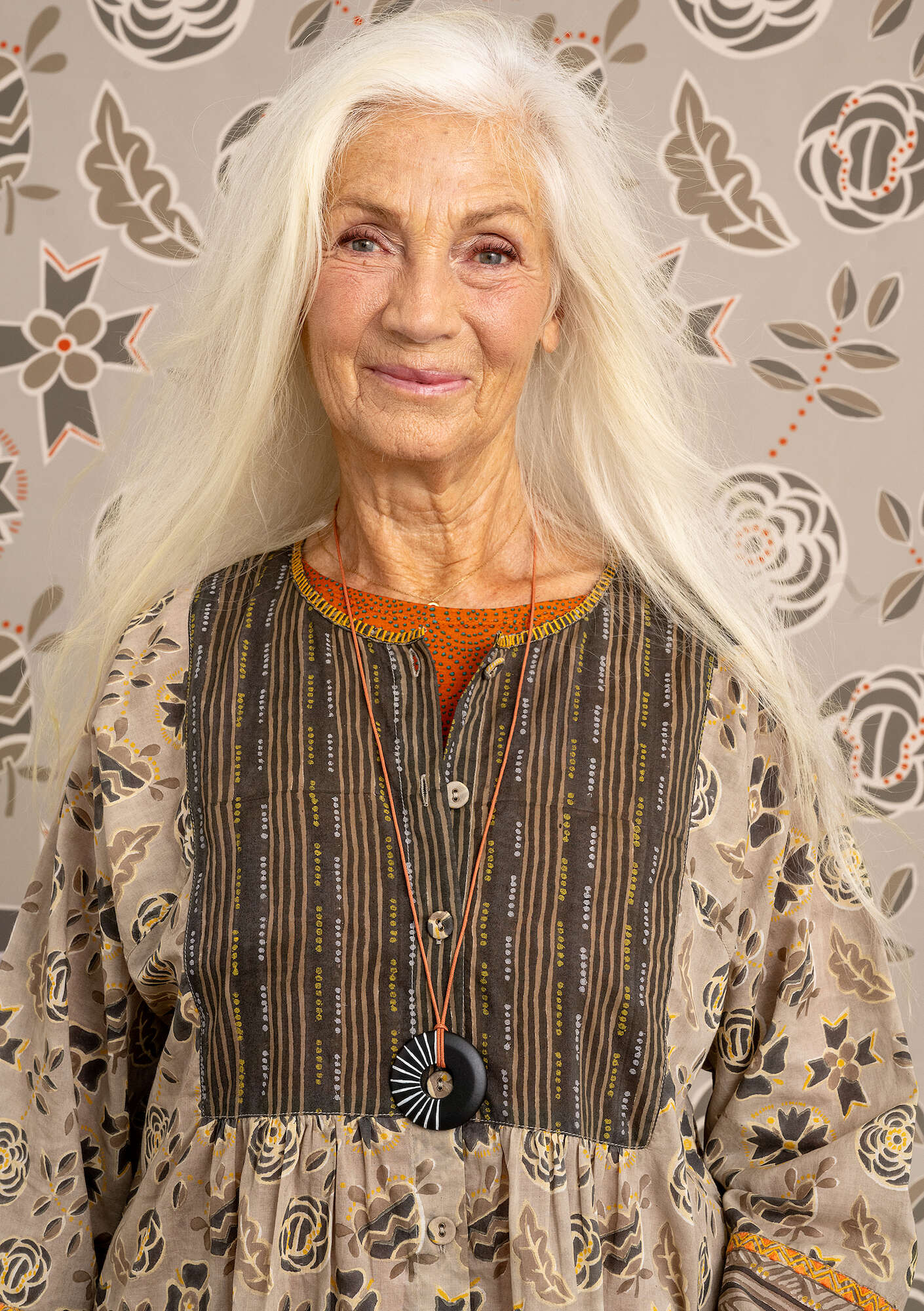 "Amber" organic cotton smock blouse
