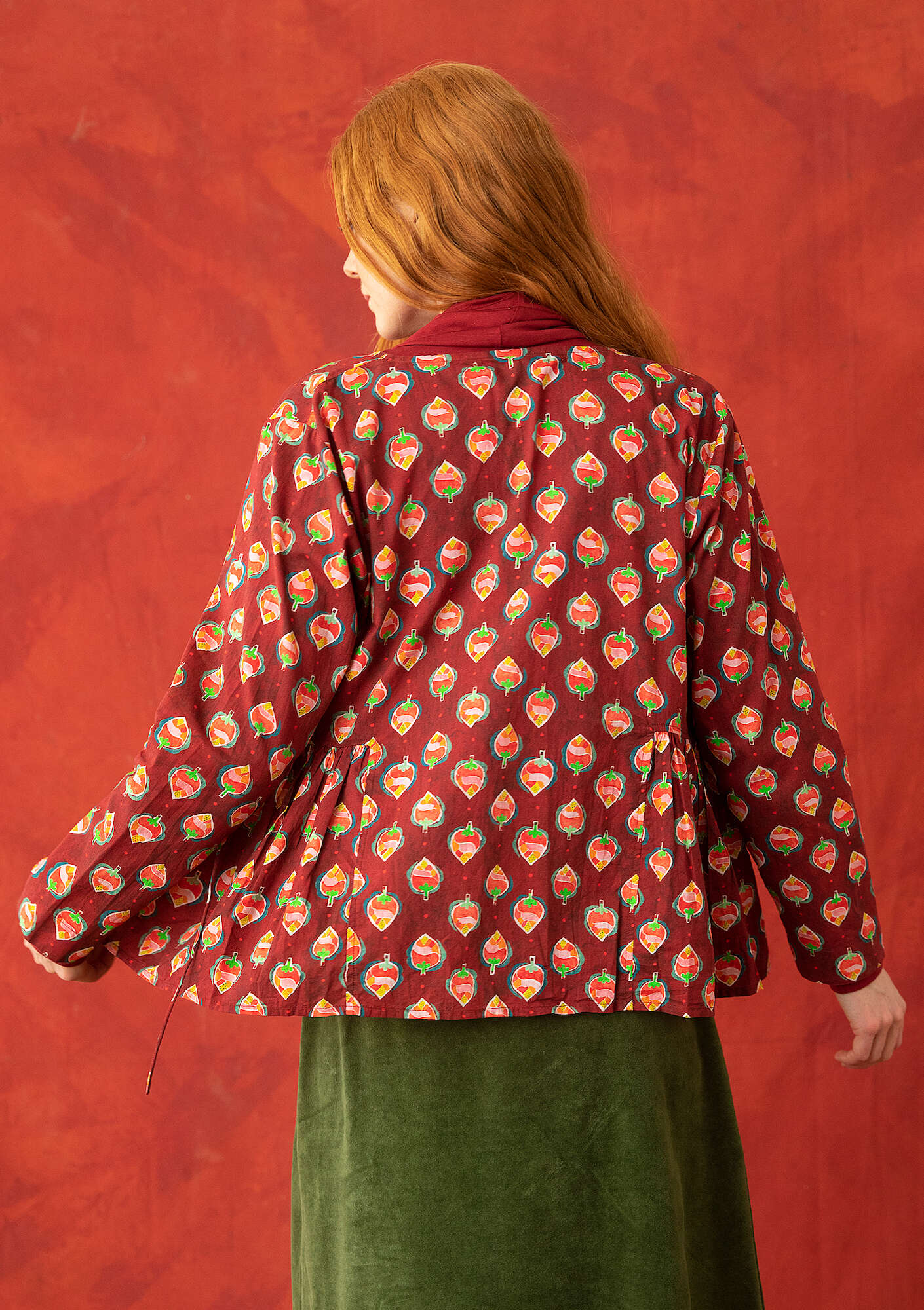"Himalaya" organic cotton blouse
