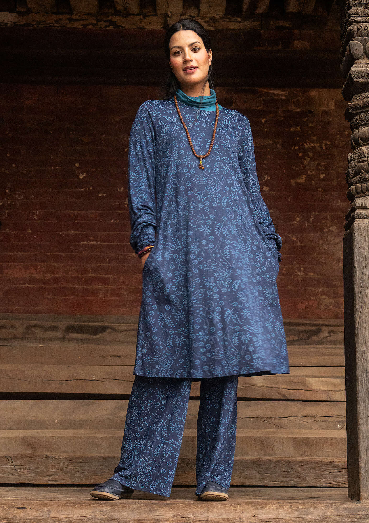 "Pegasus" modal jersey dress