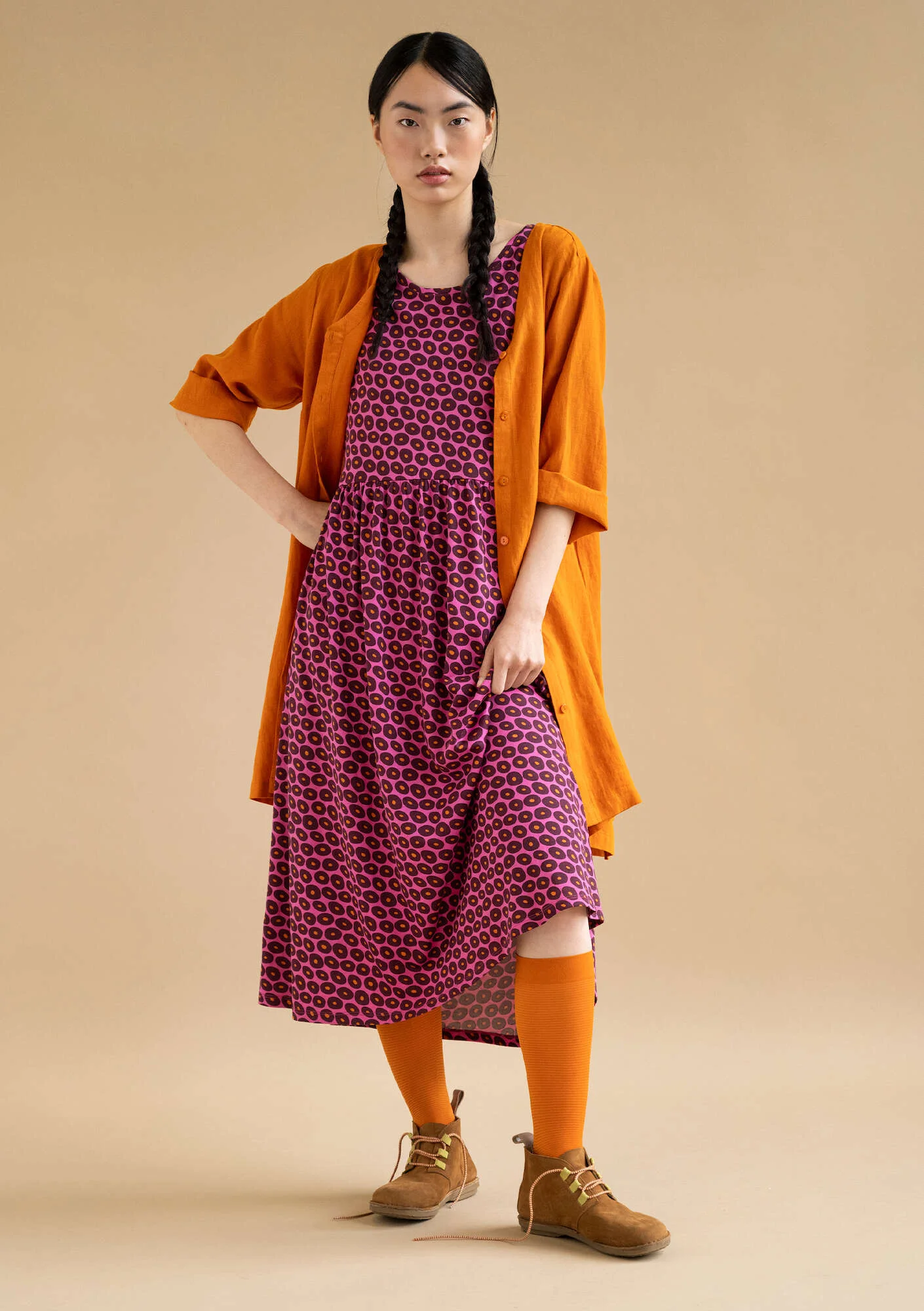 "Billie" organic cotton/modal jersey dress