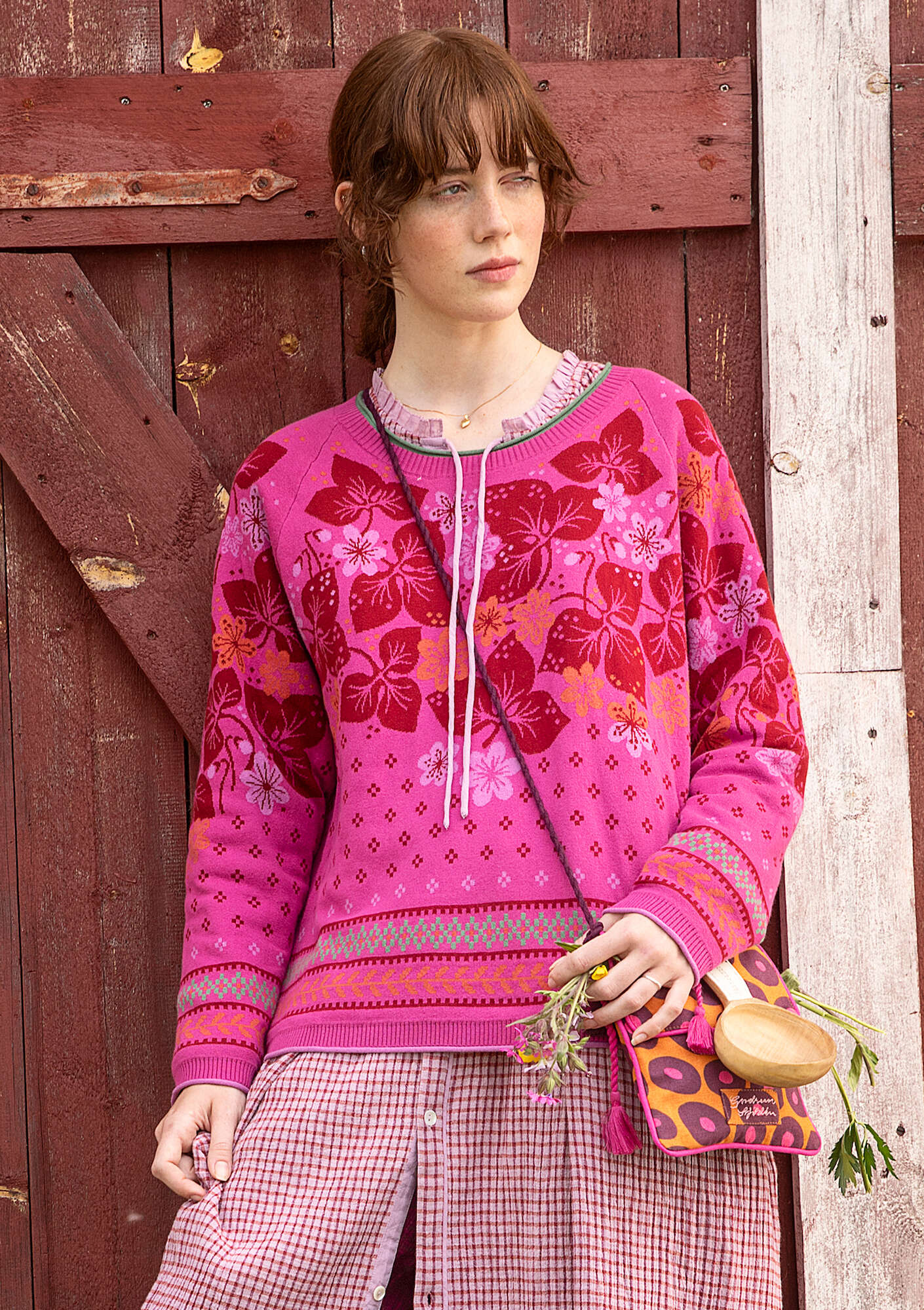 "Bl?sippa" organic/recycled cotton sweater