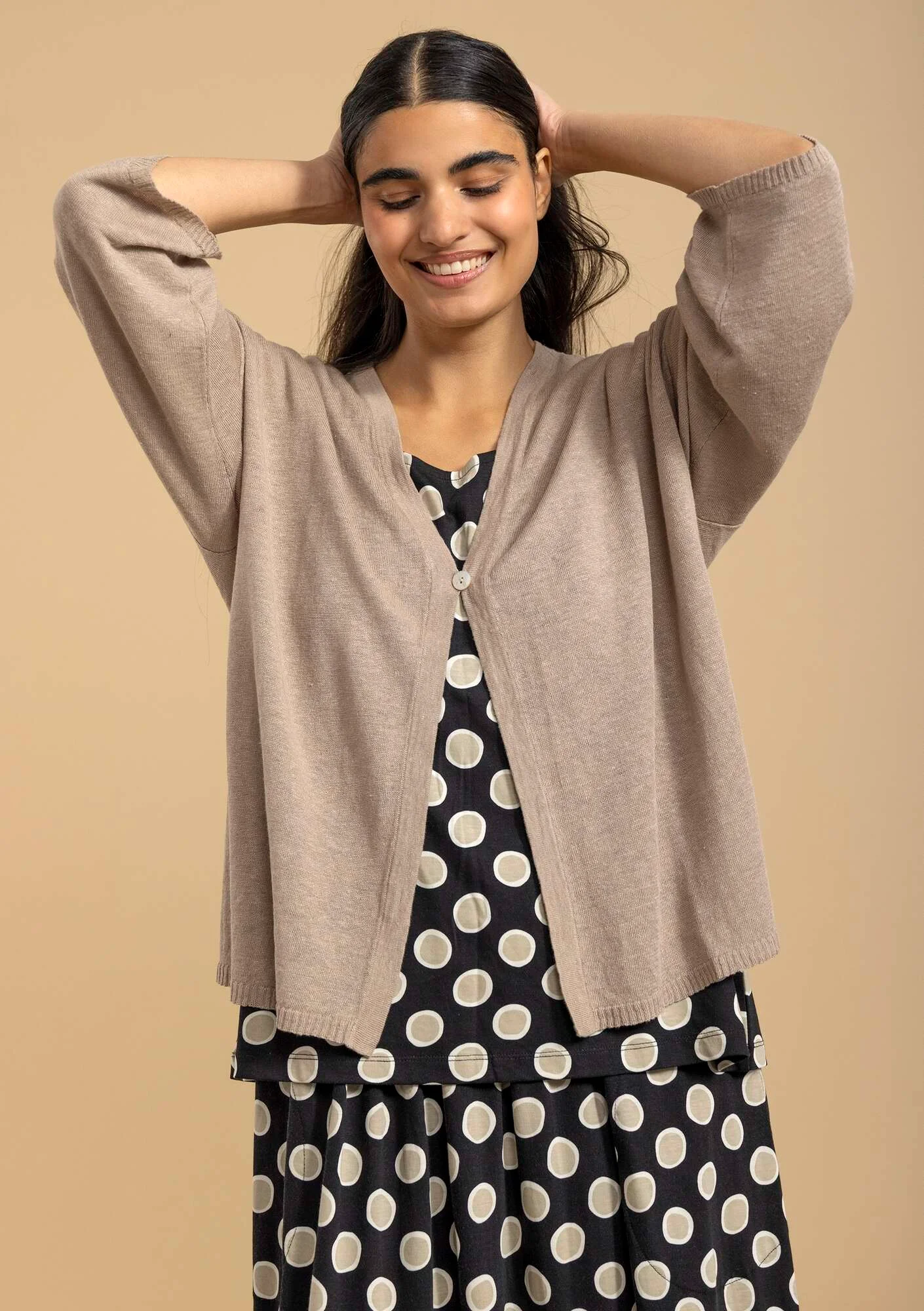 Linen cardigan