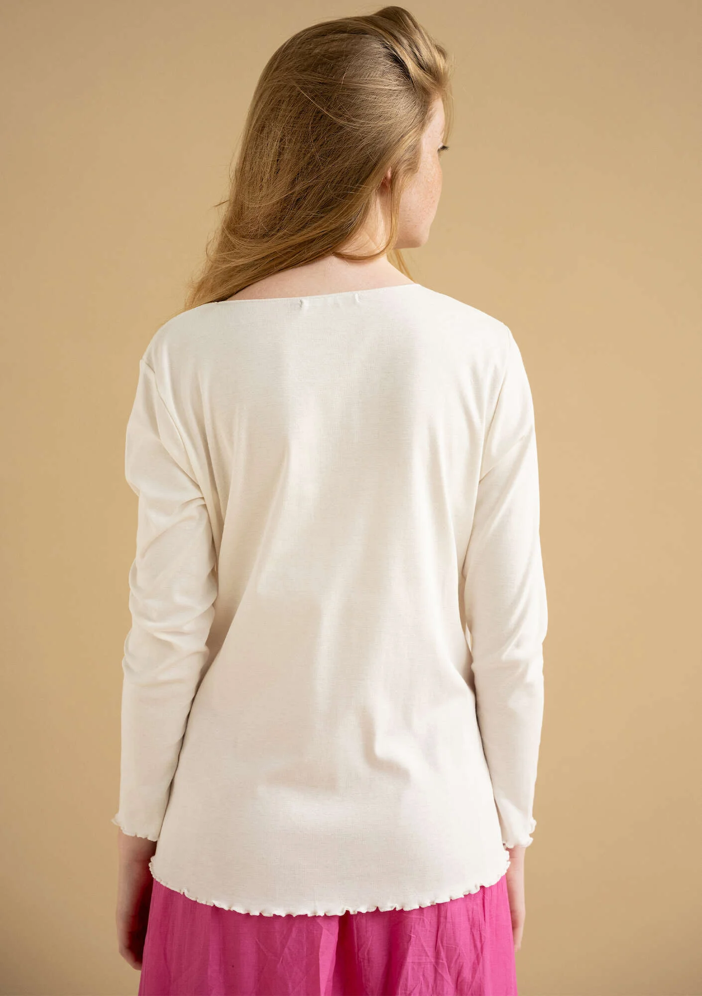 Organic cotton jersey top