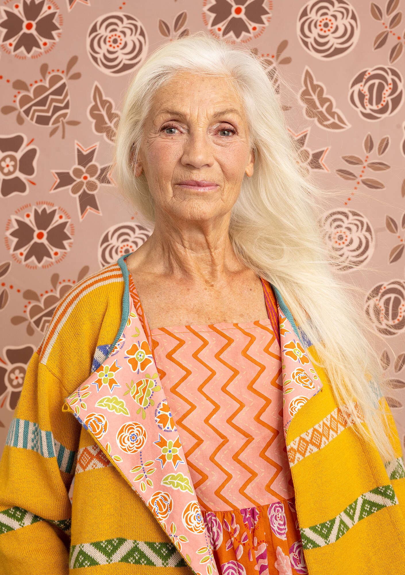 "Shoko" organic cotton/wool cardigan